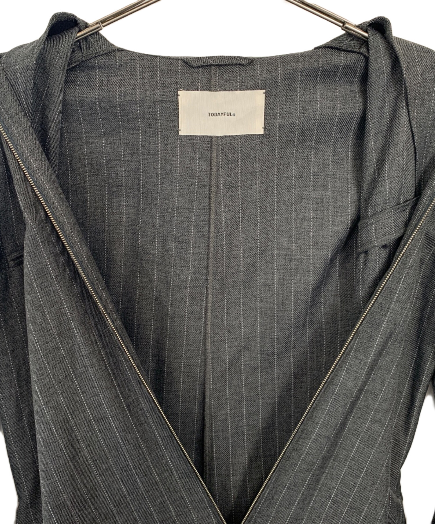 中古・古着通販】TODAYFUL (トゥデイフル) TODAYFUL Stripe Zip 