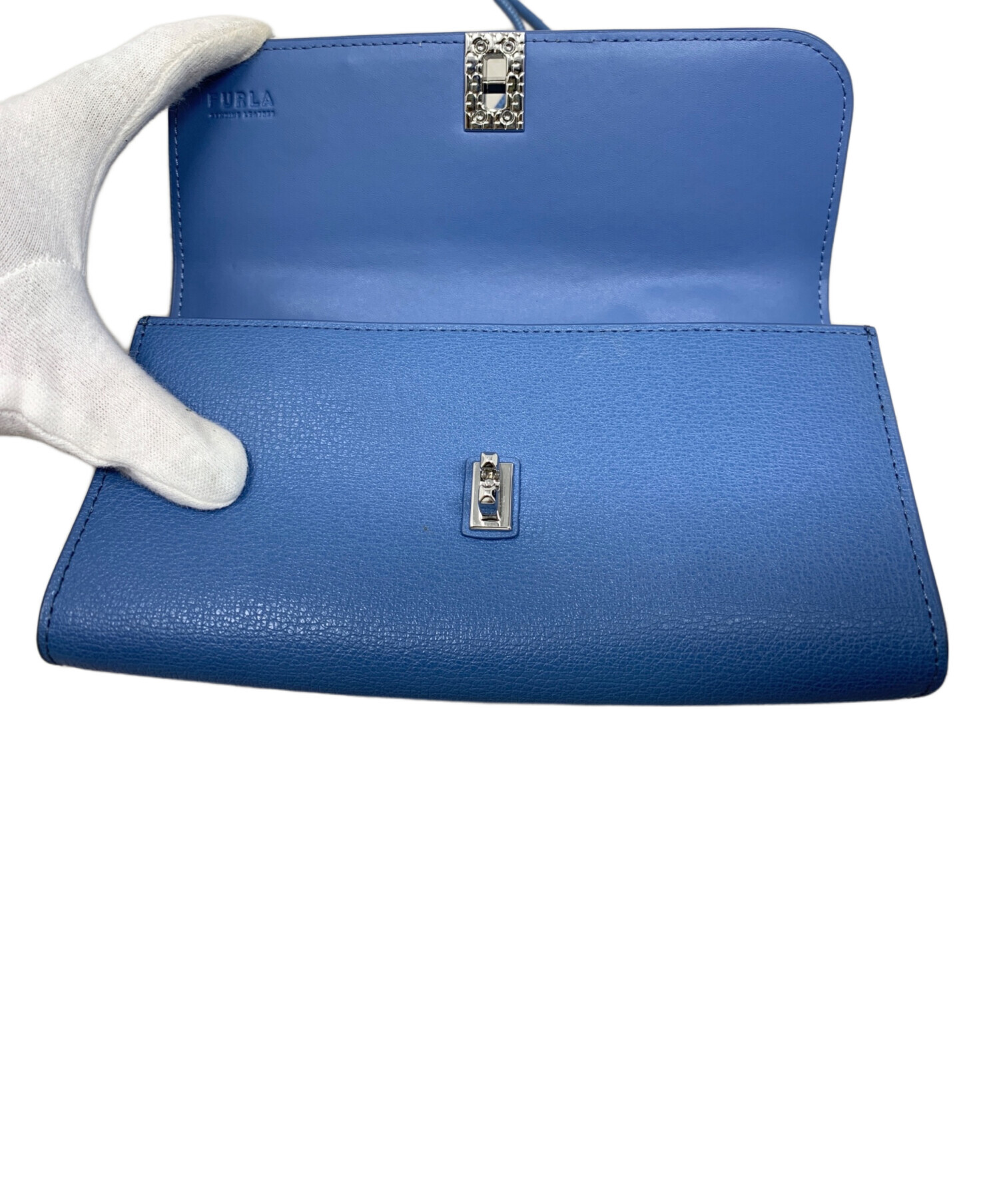 FURLA ブルー 長財布 フルラ FURLA 長財布 （ブルー） -ファッション通販 FASHION WALKER