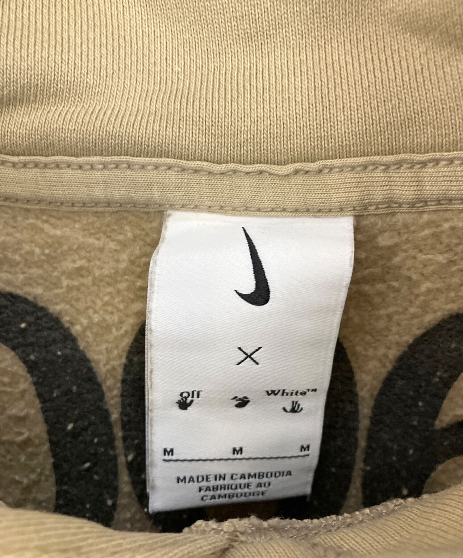中古・古着通販】NIKE (ナイキ) OFFWHITE (オフホワイト) プルオーバー 