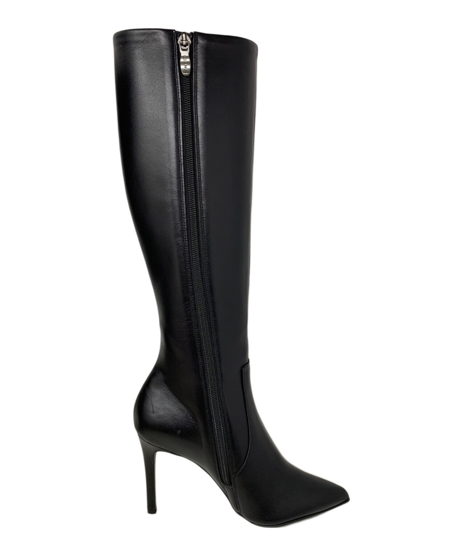 ロングブーツ 黒 DIANA 22.5センチ 9㎝ヒール 4〜5回使用 ダイアナ DIANA ロングブーツ （黒カーフ） -ファッション通販