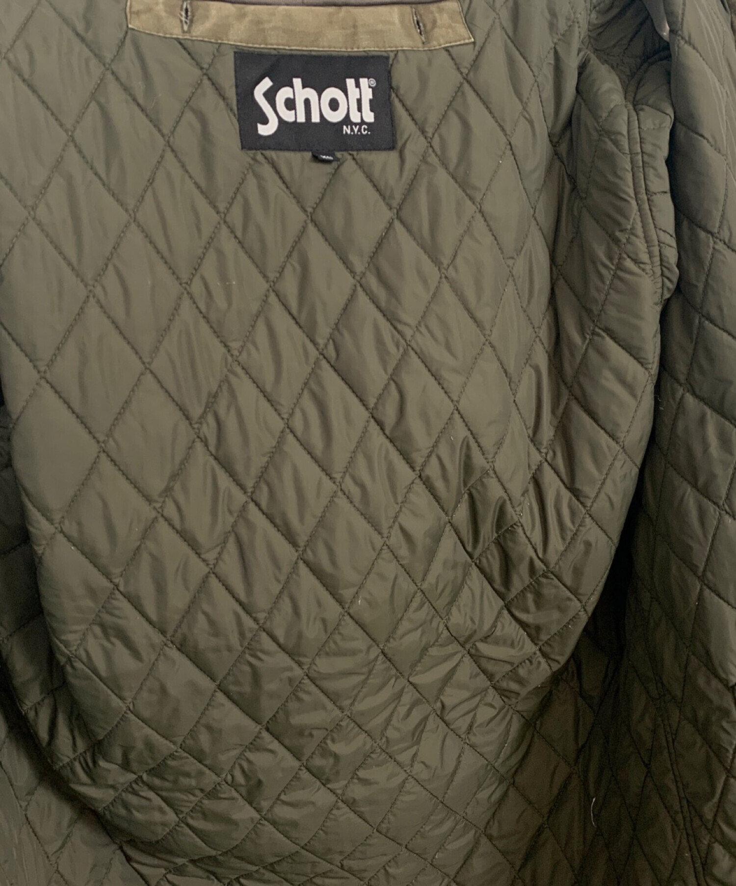 中古・古着通販】Schott (ショット) Schott ミリタリーコート オリーブ 