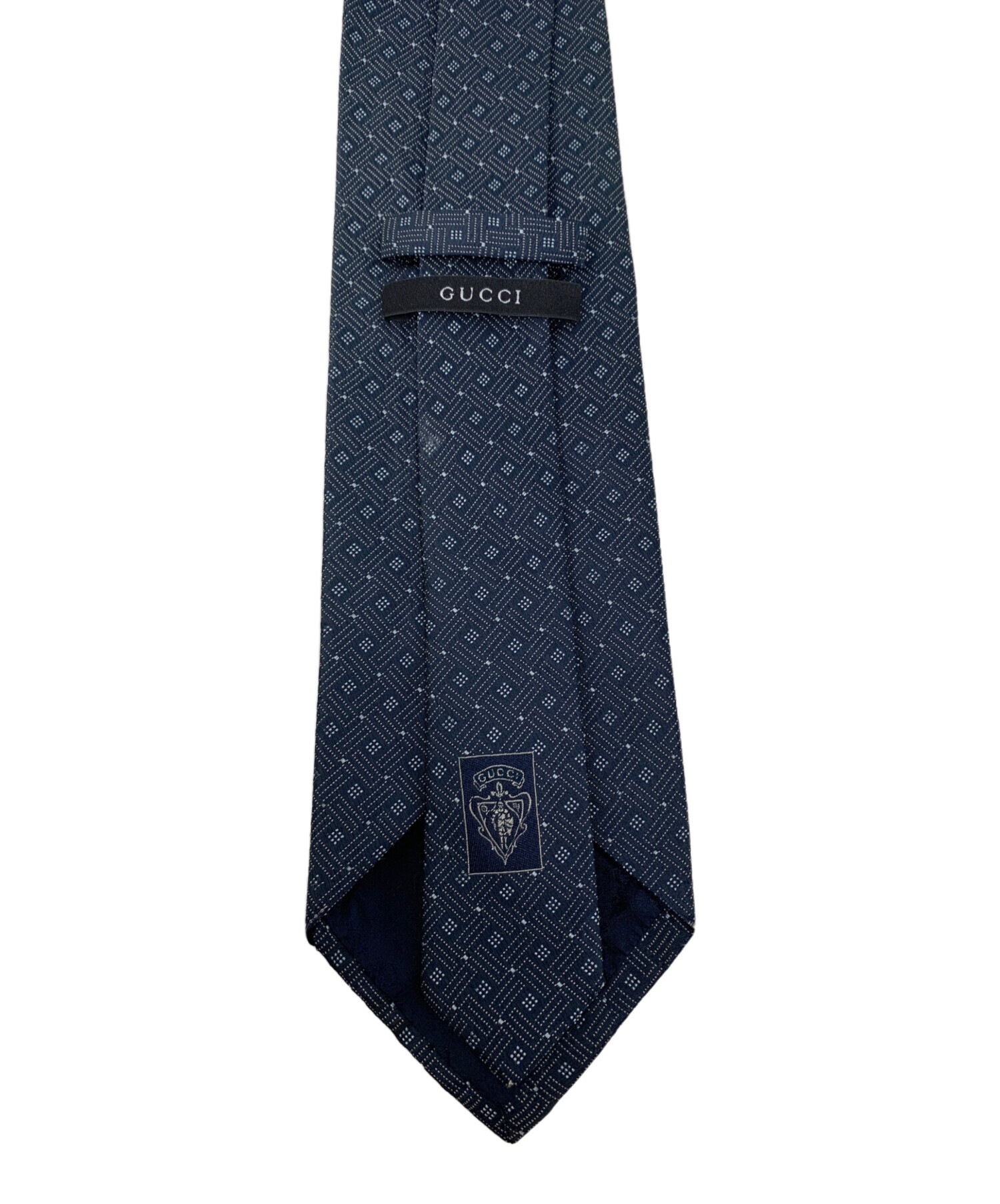 中古・古着通販】GUCCI (グッチ) GUCCI ネクタイ ネイビー サイズ