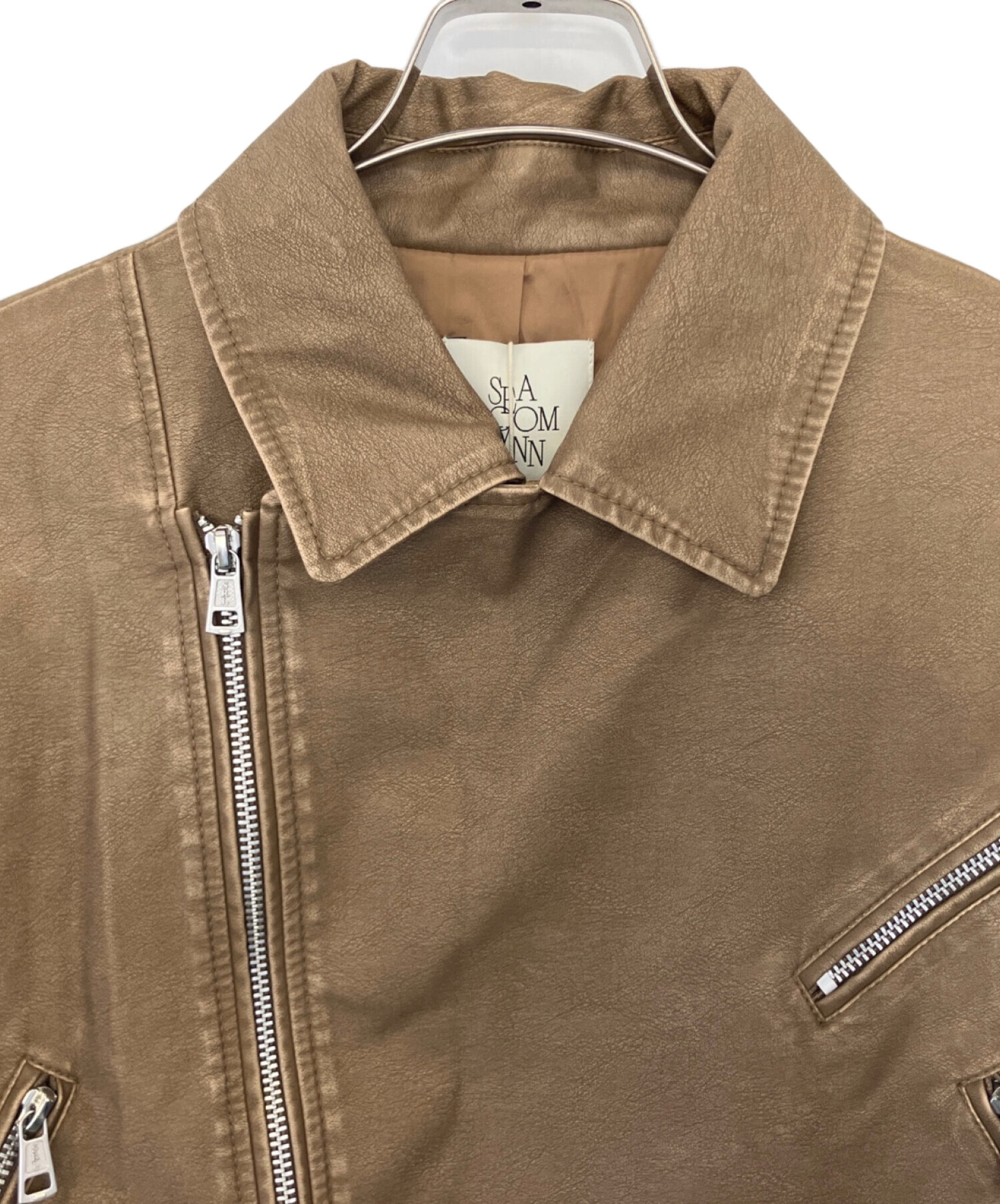 シールームリン　Vintage wash ECOレザーライダース 中古・古着通販】Sea Room lynn (シールームリン) Sea Room lynn