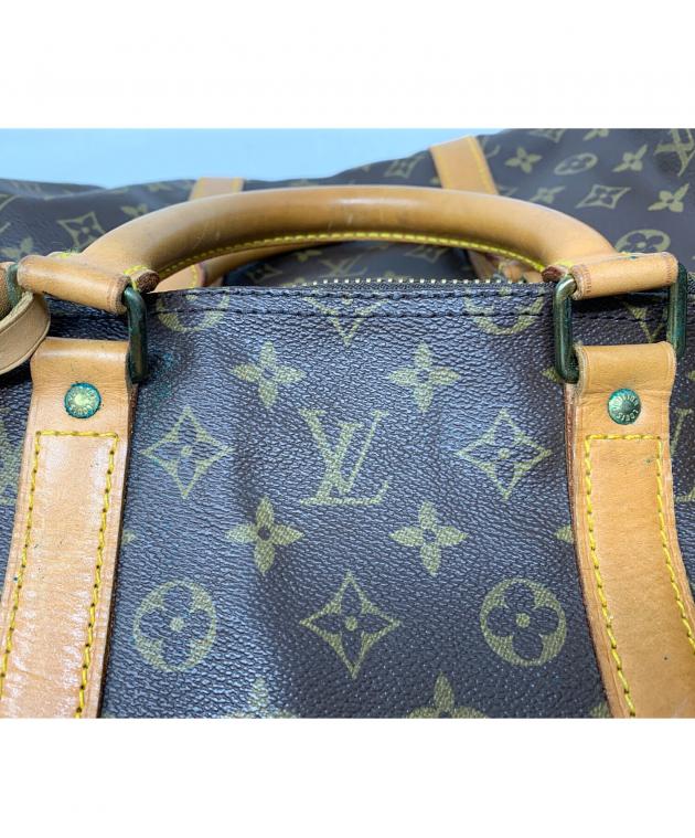 Louis Vuitton ボストンバッグ ブラウン 55サイズ 中古・古着通販】LOUIS VUITTON (ルイ ヴィトン) ボストンバッグ