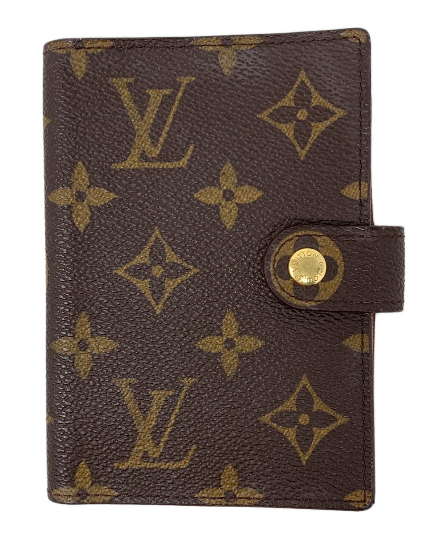 中古・古着通販】LOUIS VUITTON (ルイ ヴィトン) 手帳カバー ブラウン
