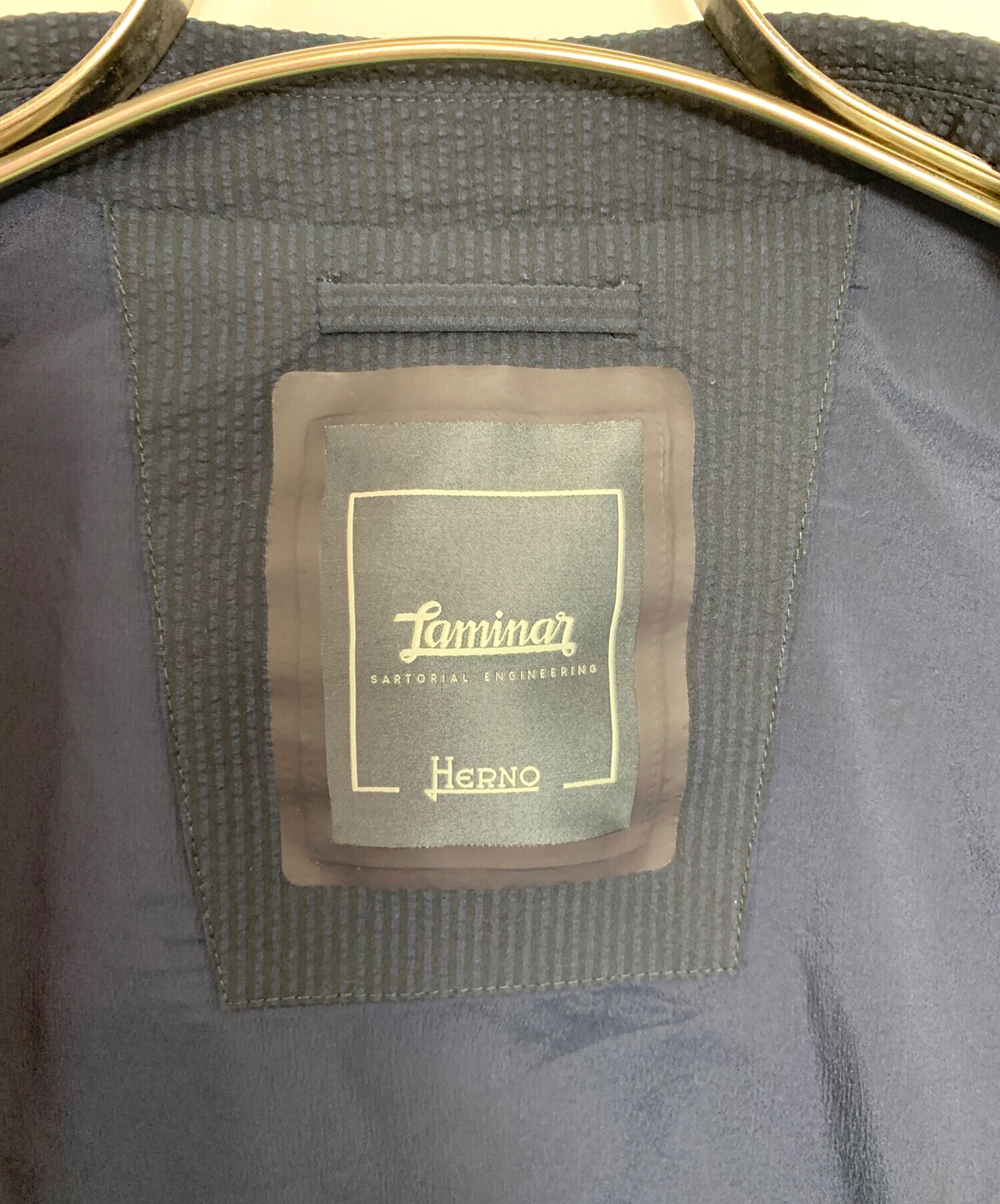 中古・古着通販】HERNO (ヘルノ) シアサッカージャケット