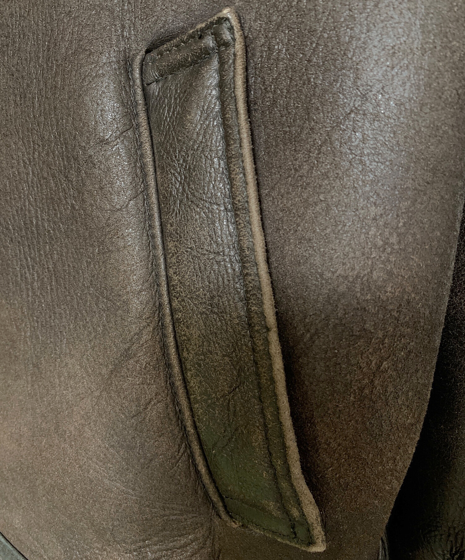 ショットB-3羊革ムートンレザージャケット DUROJAC bySchott38 中古・古着通販】DUROJAC BY SCHOTT (ショット) B-3ムートンジャケット