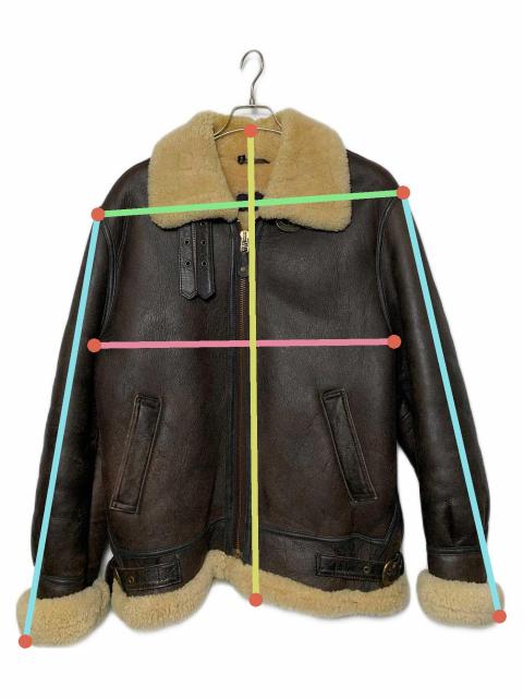 中古・古着通販】DUROJAC BY SCHOTT (ショット) B-3ムートンジャケット