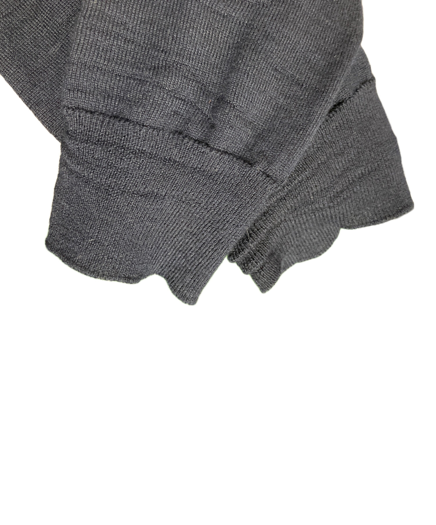 【美品】PRADA薄手セーター 中古・古着通販】PRADA (プラダ) 薄手ニット ブラック サイズ:52