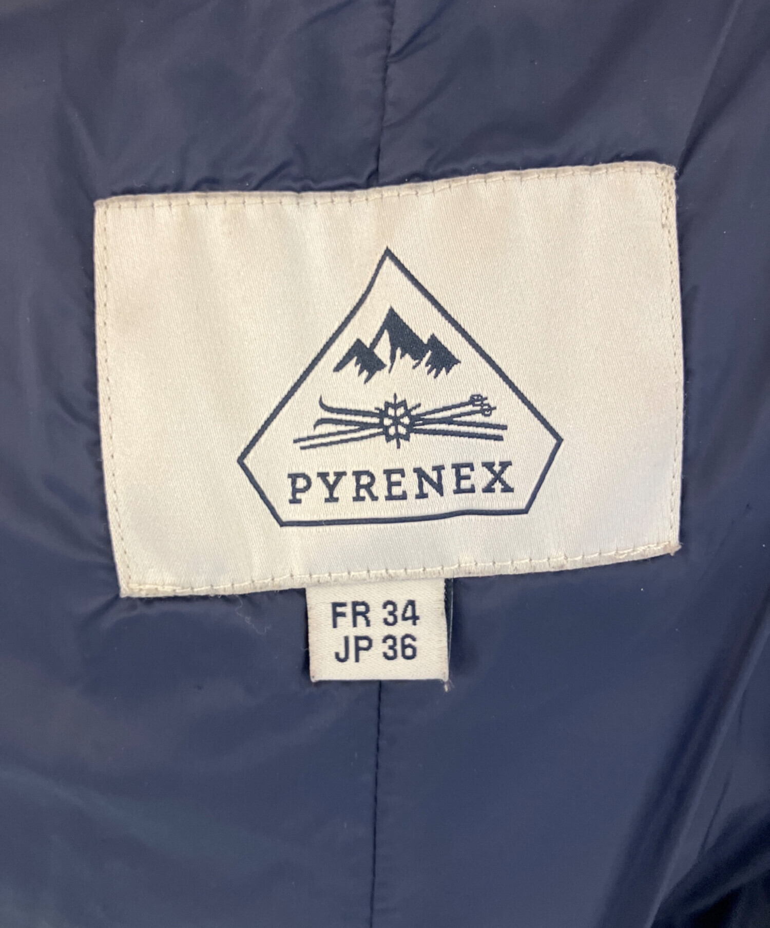 中古・古着通販】Pyrenex (ピレネックス) ダウンジャケット ネイビー