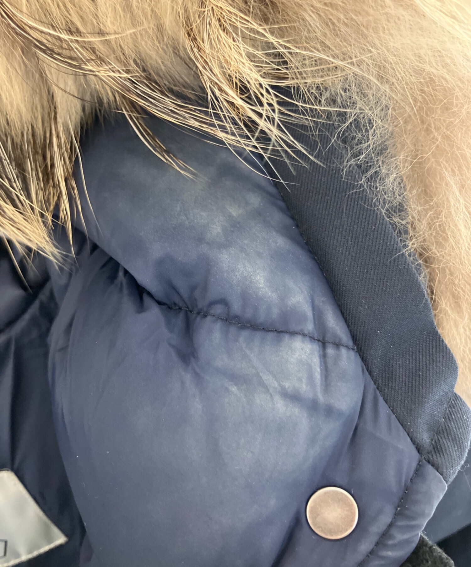 中古・古着通販】Pyrenex (ピレネックス) ダウンジャケット ネイビー