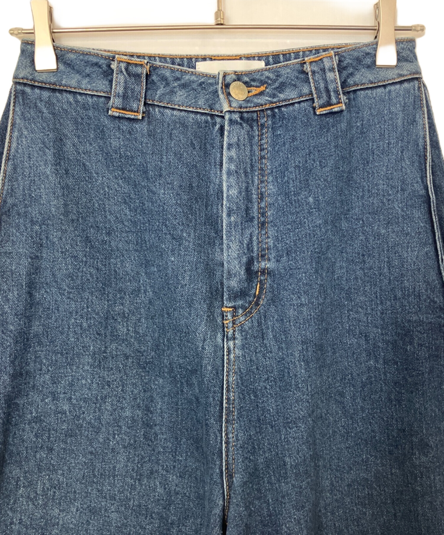 中古・古着通販】BELPER (ベルパー) BELPER ワイドデニムパンツ 