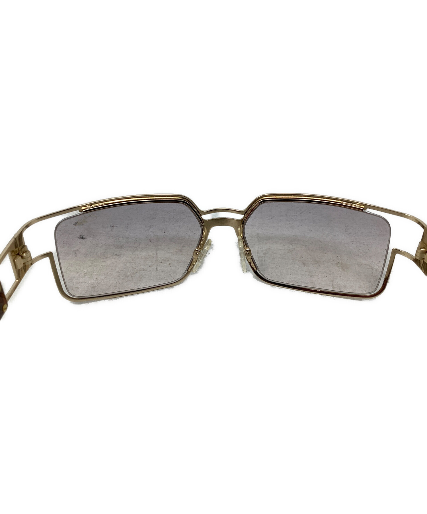 中古・古着通販】CAZAL (カザール) サングラス ゴールド×ブラウン