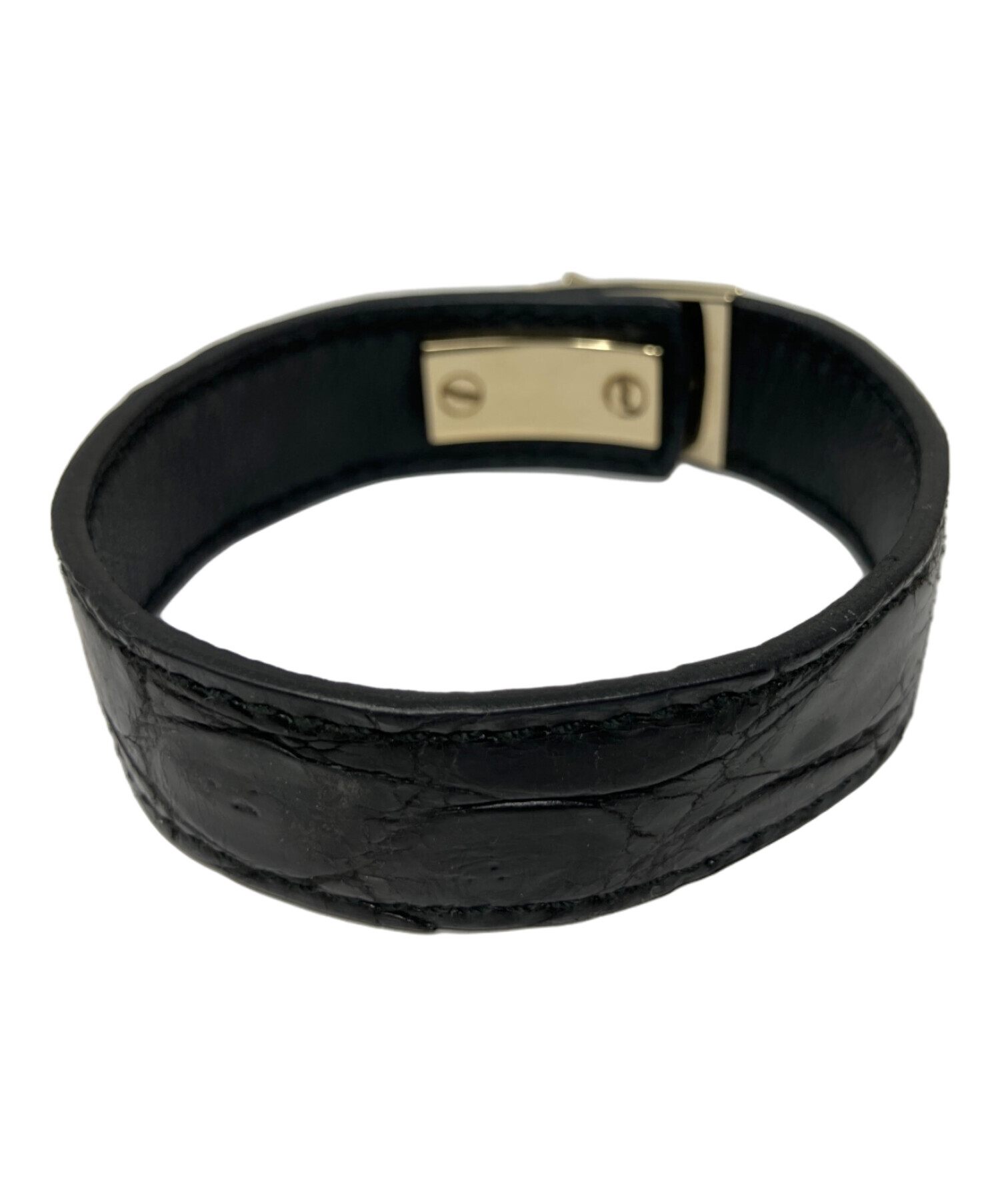 中古・古着通販】GUCCI (グッチ) GUCCI バングル ブラック｜ブランド