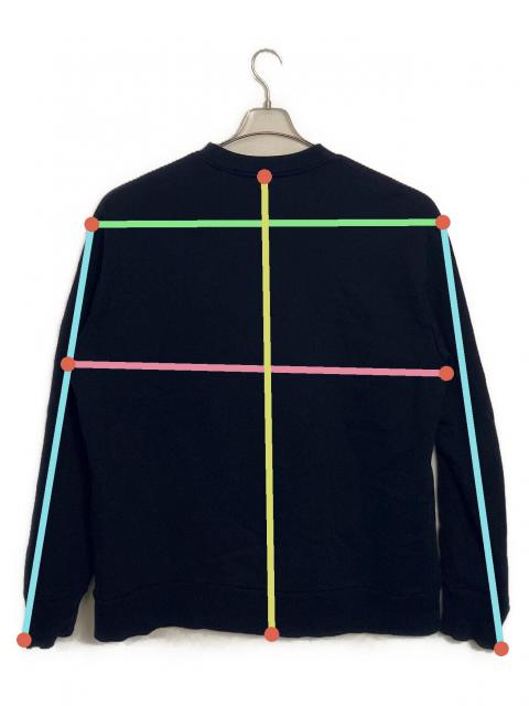 中古・古着通販】DIESEL (ディーゼル) スウェット ブラック サイズ:L