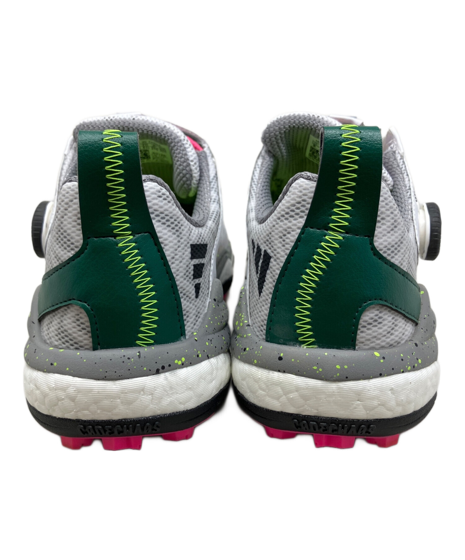 [新品未使用・タグ付き]アディダスadidas ゴルフシューズ 24cm 中古・古着通販】adidas (アディダス) adidas ゴルフシューズ グレー