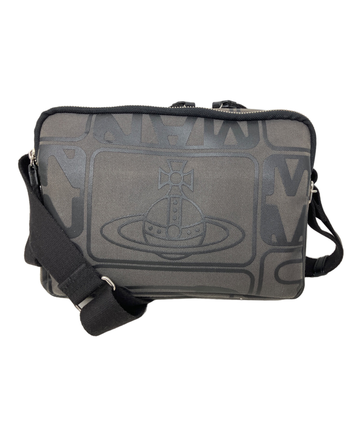 ヴィヴィアンウエストウッド TAGS ショルダーバッグ グレー 中古・古着通販】Vivienne Westwood (ヴィヴィアンウエストウッド