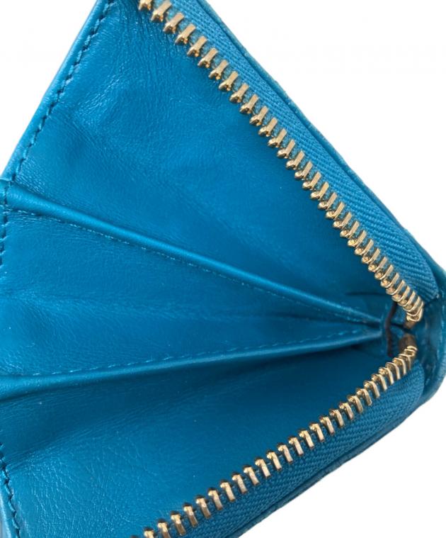 中古・古着通販】GUCCI (グッチ) ラウンドファスナー財布 ブルー