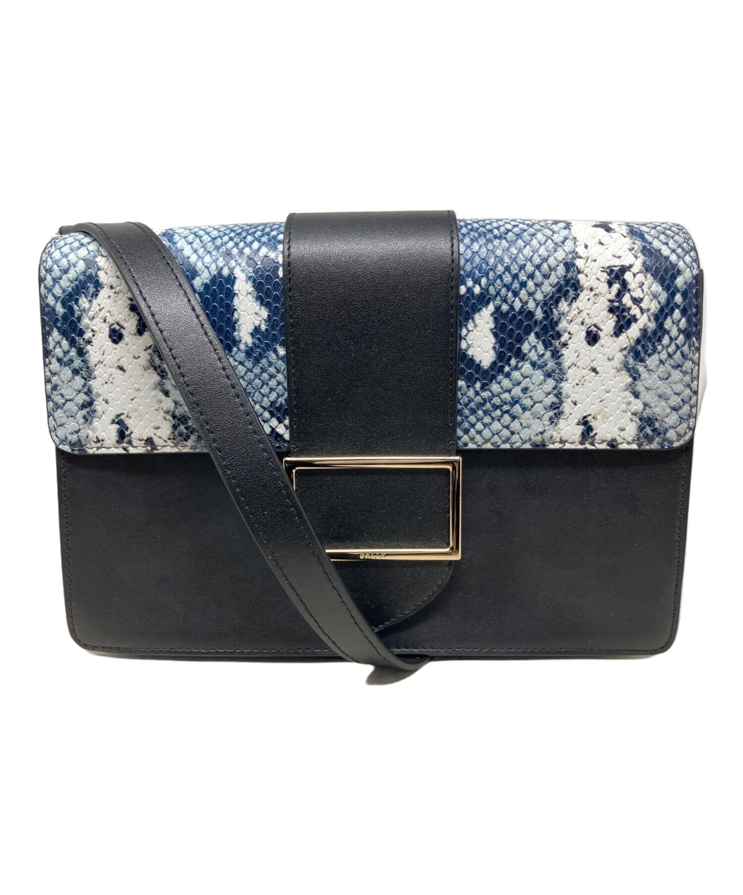 中古・古着通販】BALLY (バリー) BALLY ショルダーバッグ ブラック