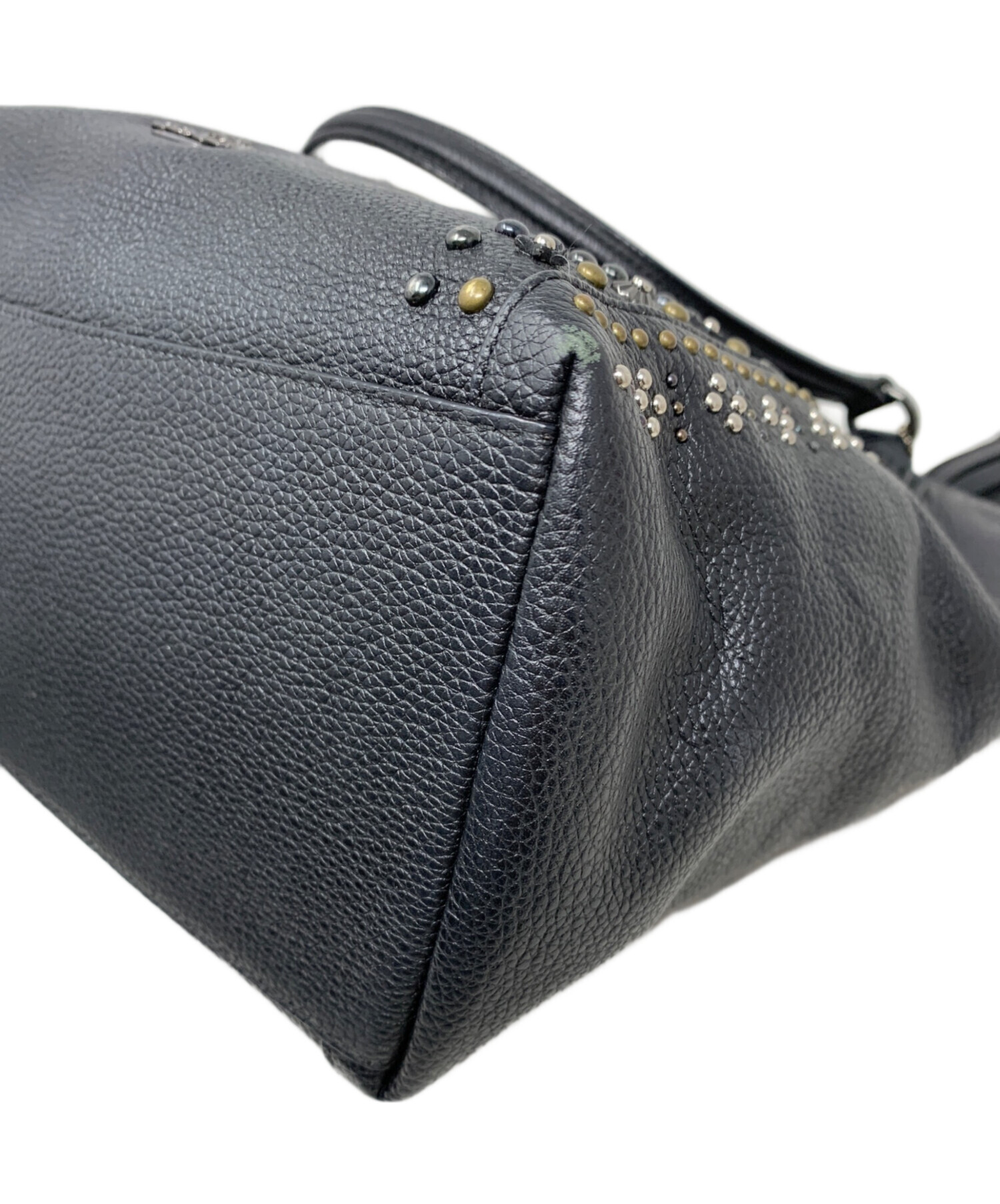 中古・古着通販】COACH (コーチ) COACH ハンドバッグ ブラック