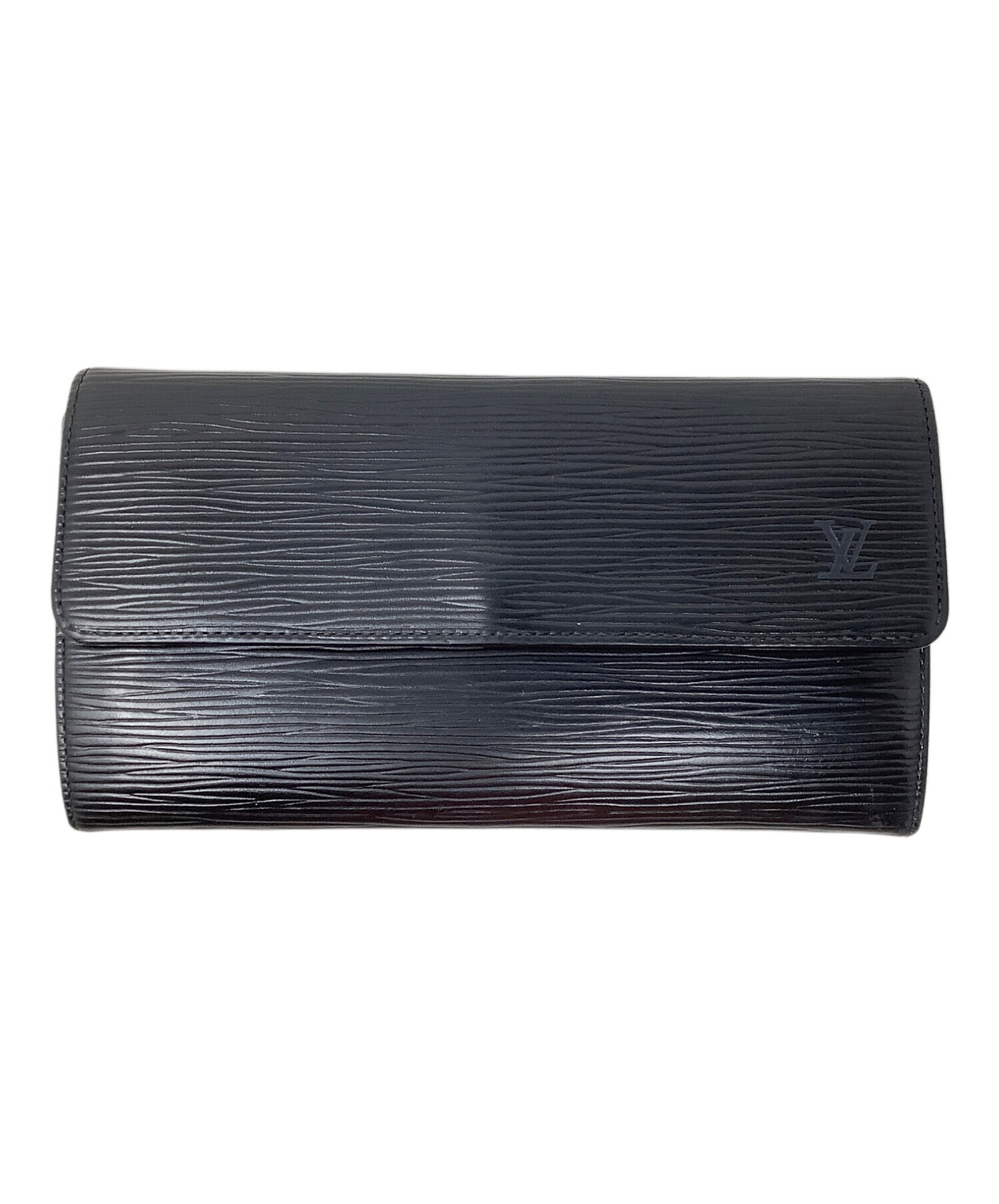 中古・古着通販】LOUIS VUITTON (ルイ ヴィトン) 長財布 ブラック