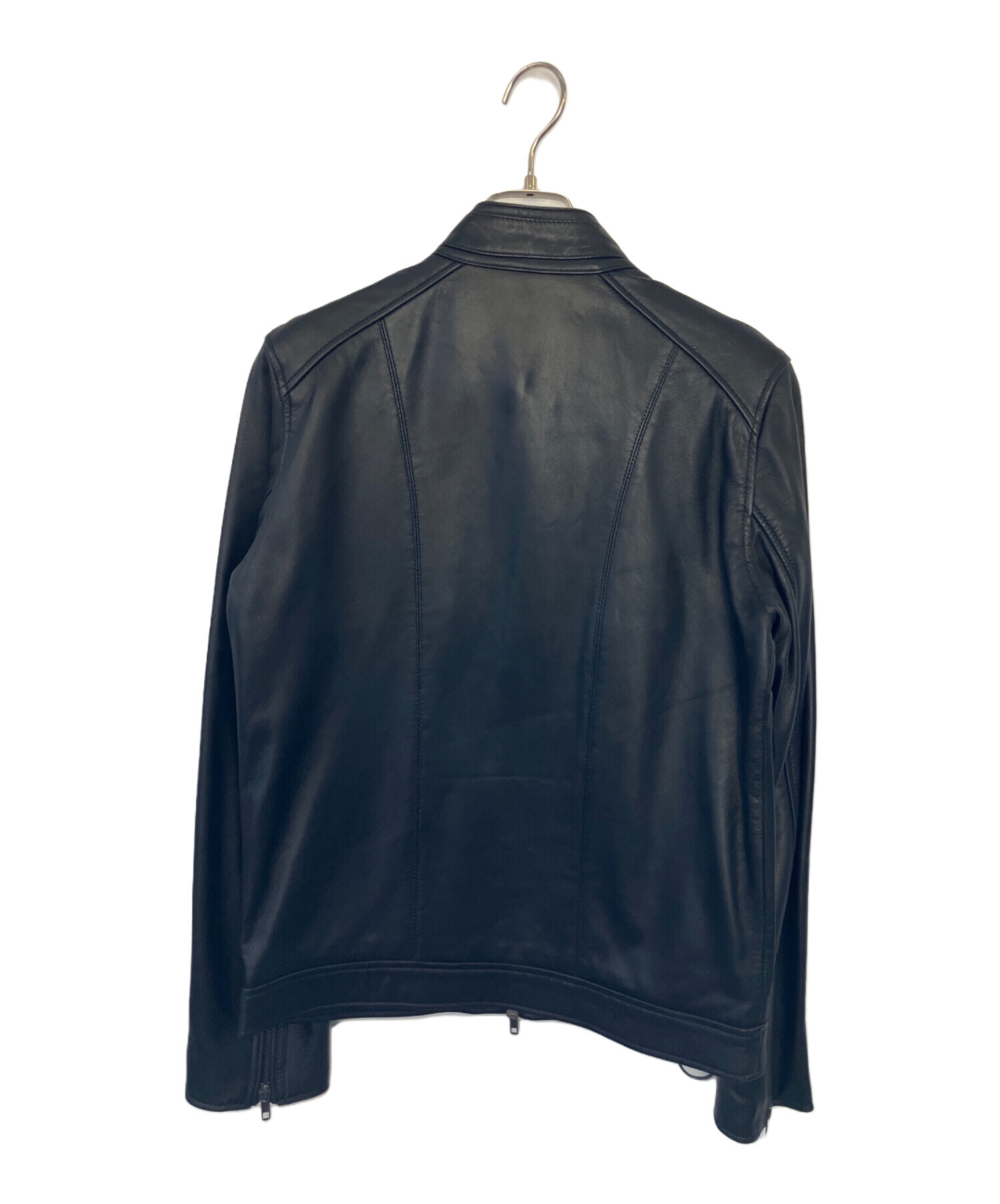 馬革Liugoo Leathers レザージャケット 黒 3L Liugoo Leathers レザー 