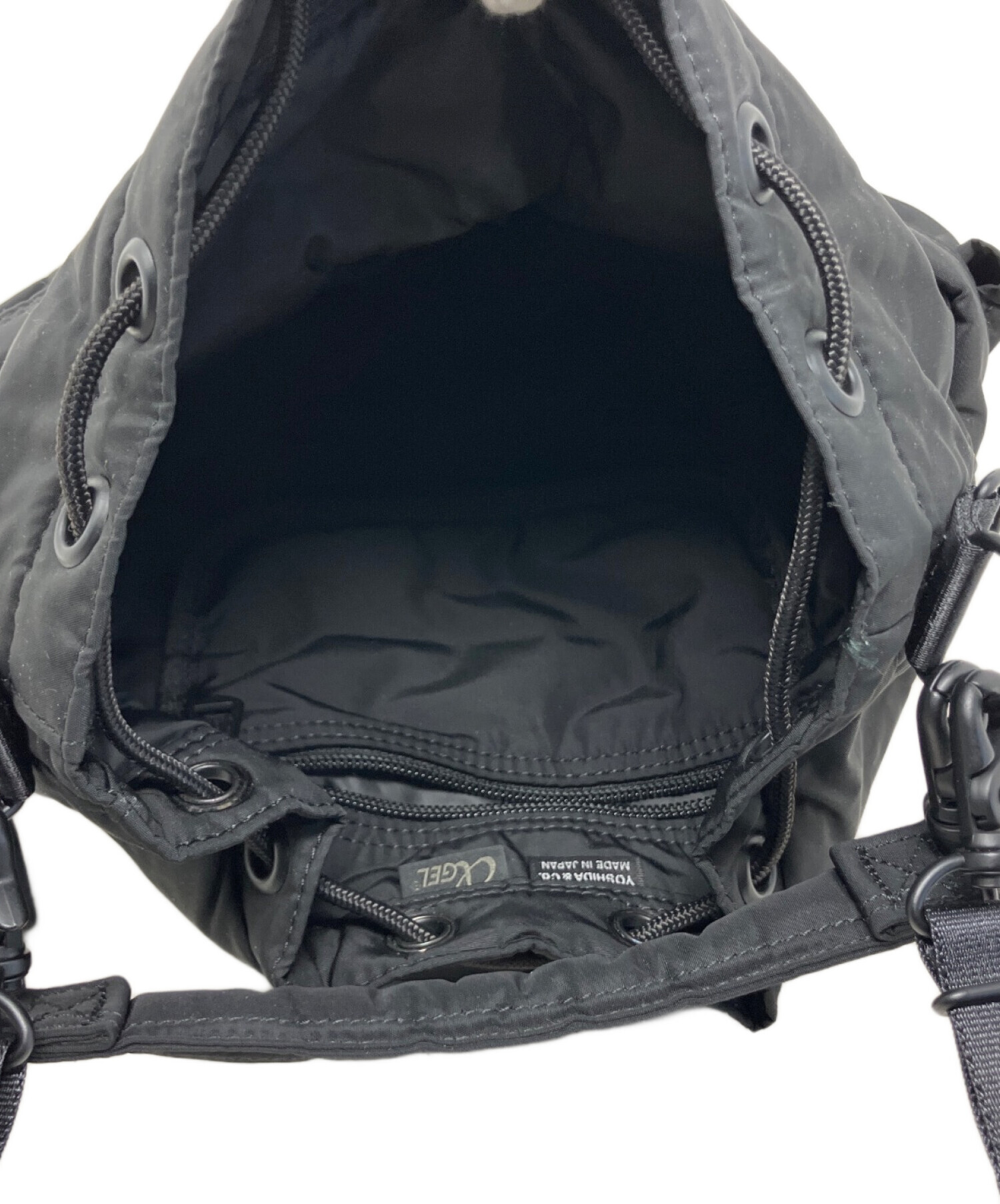 中古・古着通販】PORTER (ポーター) PORTER 巾着ショルダーバッグ 中古・古着通販】PORTER (ポーター) PORTER 巾着ショルダーバッグ