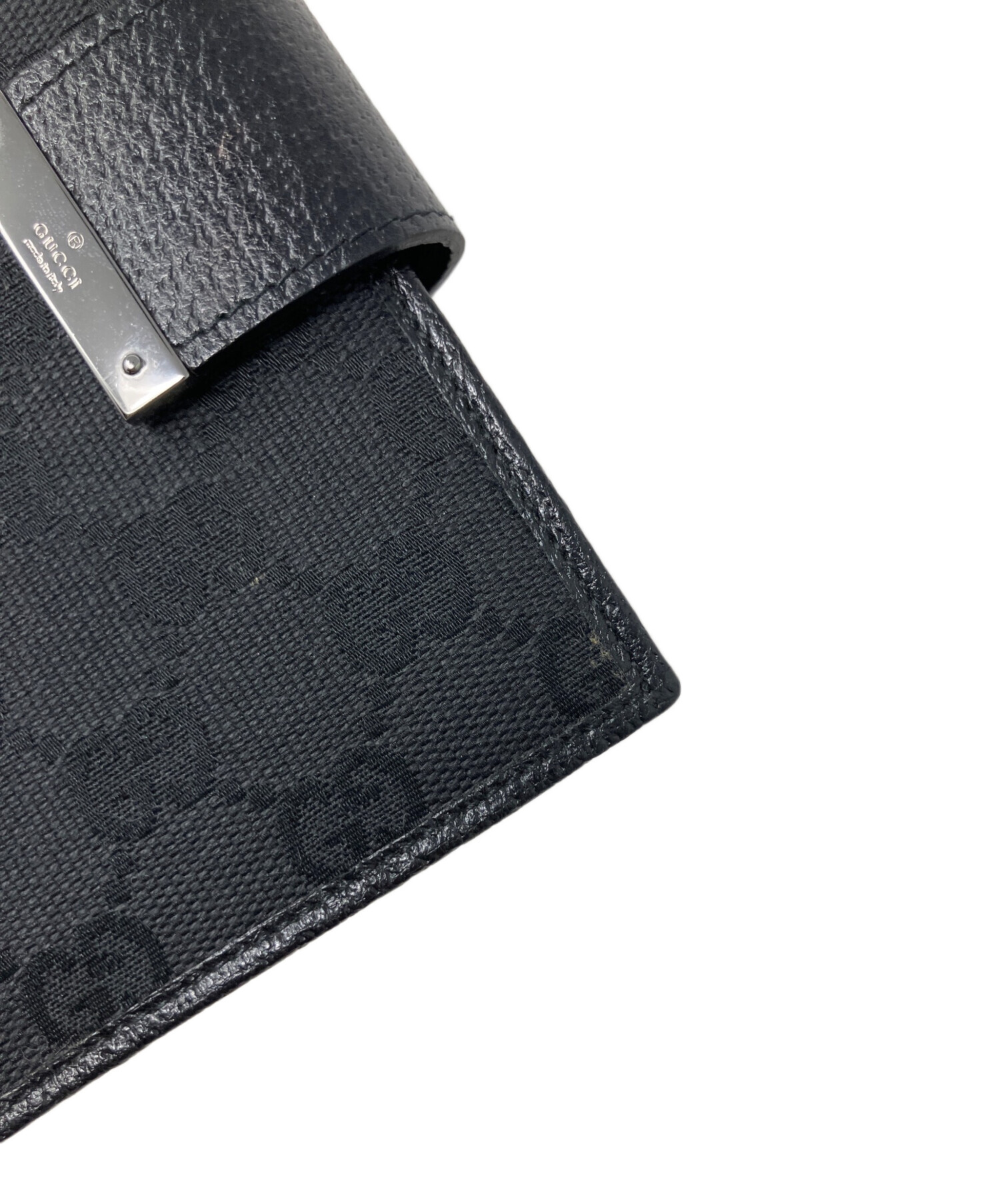 中古・古着通販】GUCCI (グッチ) GUCCI 手帳カバー ブラック｜ブランド