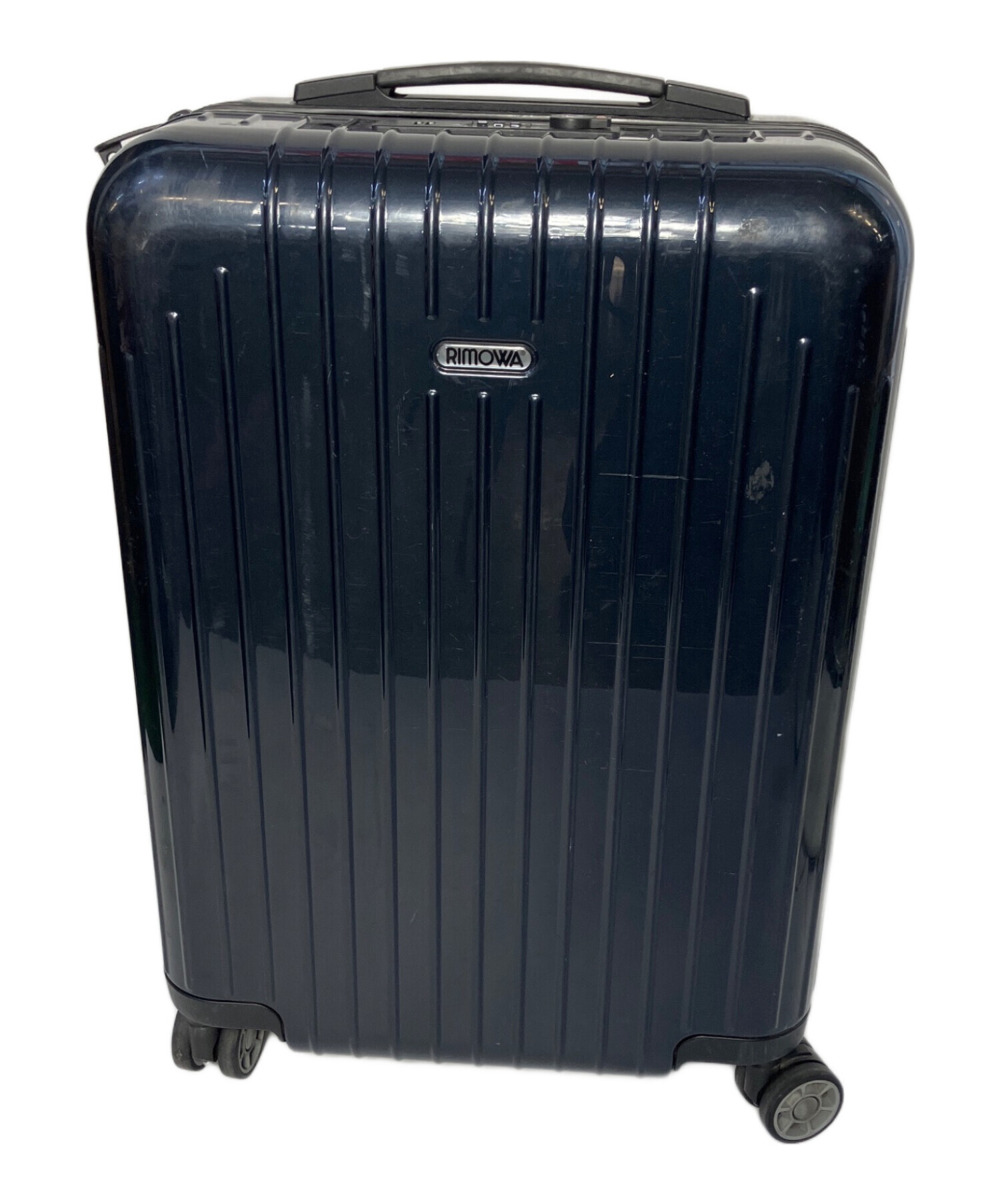 リモワ　RIMOWA ブルー　中古 中古・古着通販】RIMOWA (リモワ) スーツケース ネイビー｜ブランド
