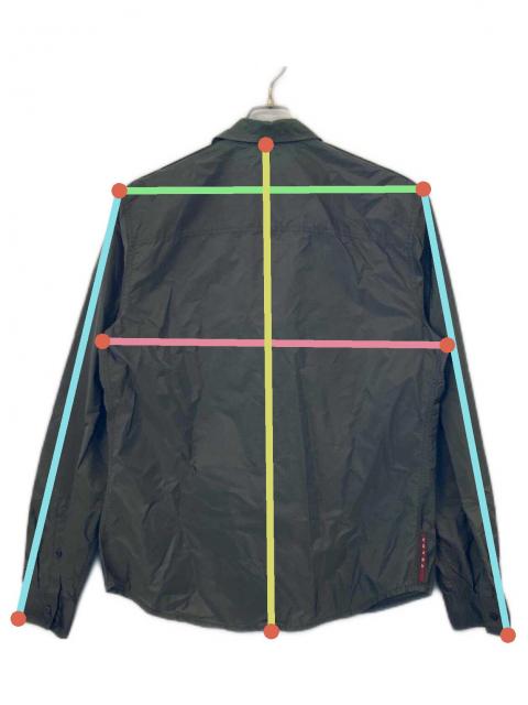 中古・古着通販】PRADA (プラダ) PRADA ナイロンジャケット カーキ