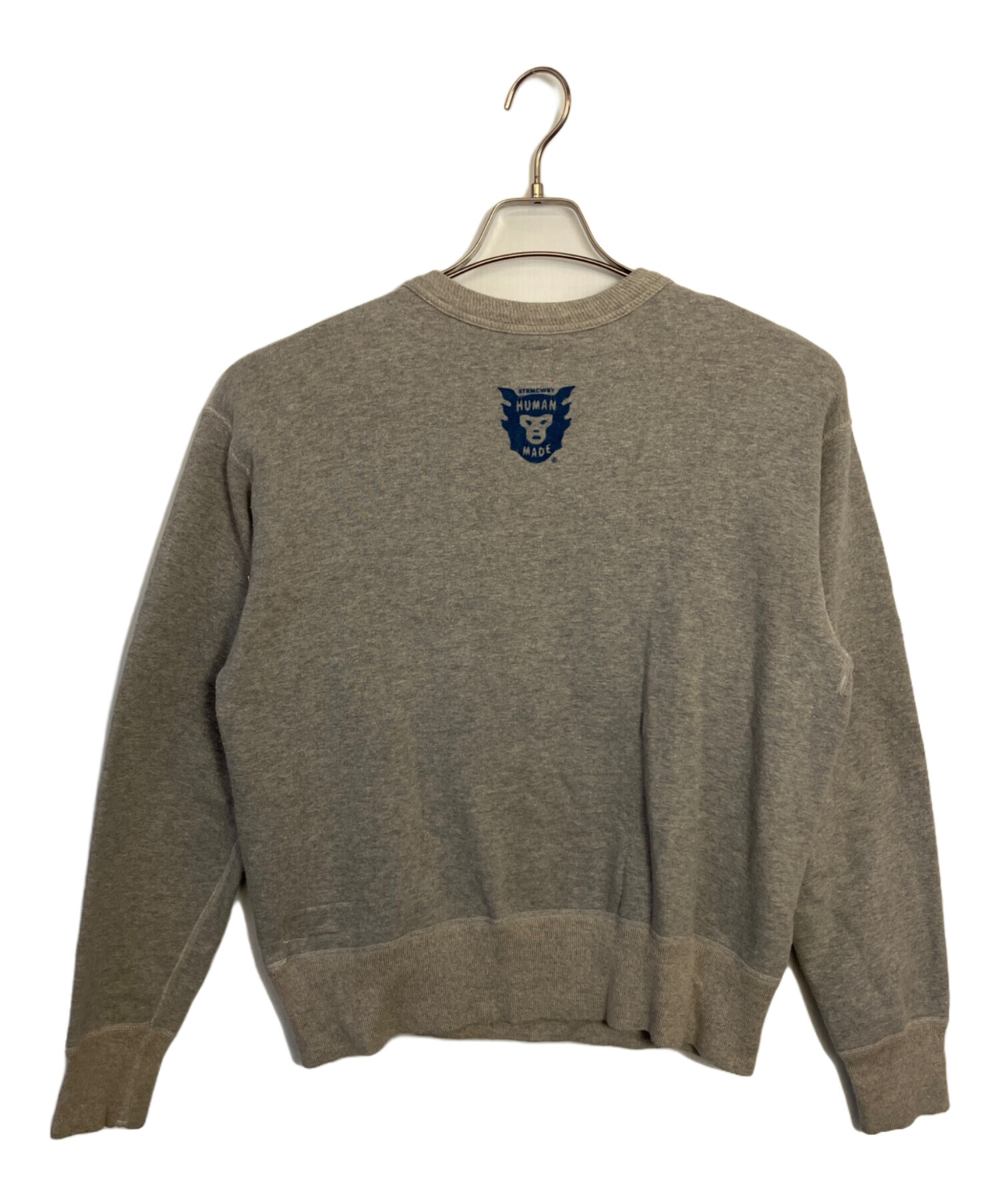 店舗限定 humanmadeヒューマンメイド スウェット グレー XL 中古・古着通販】HUMAN MADE (ヒューマンメイド) HUMAN MADE