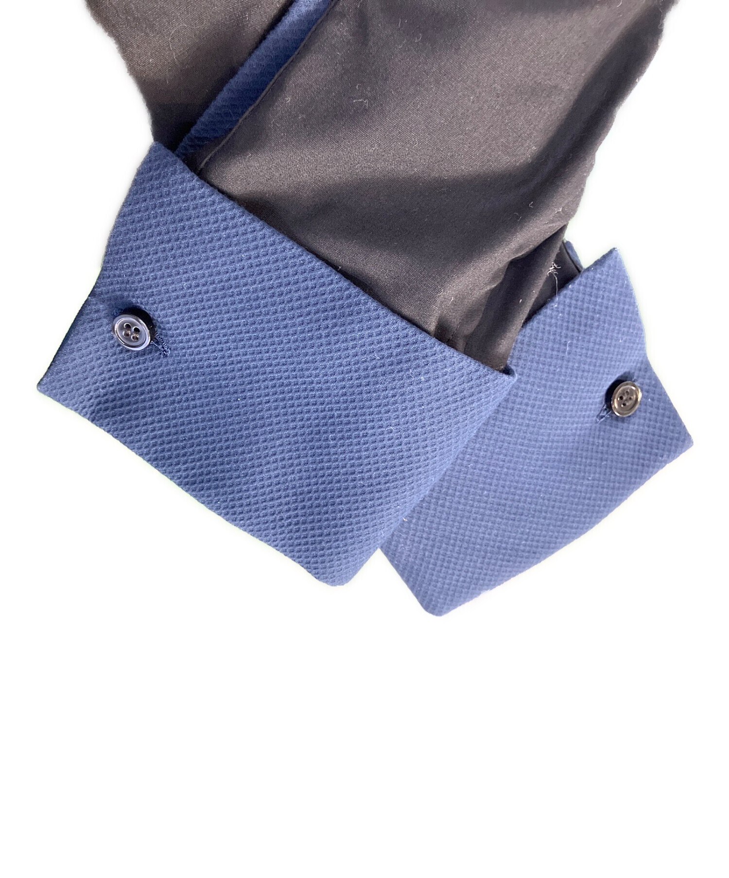 中古・古着通販】sacai (サカイ) sacai 長袖ワンピース ネイビー