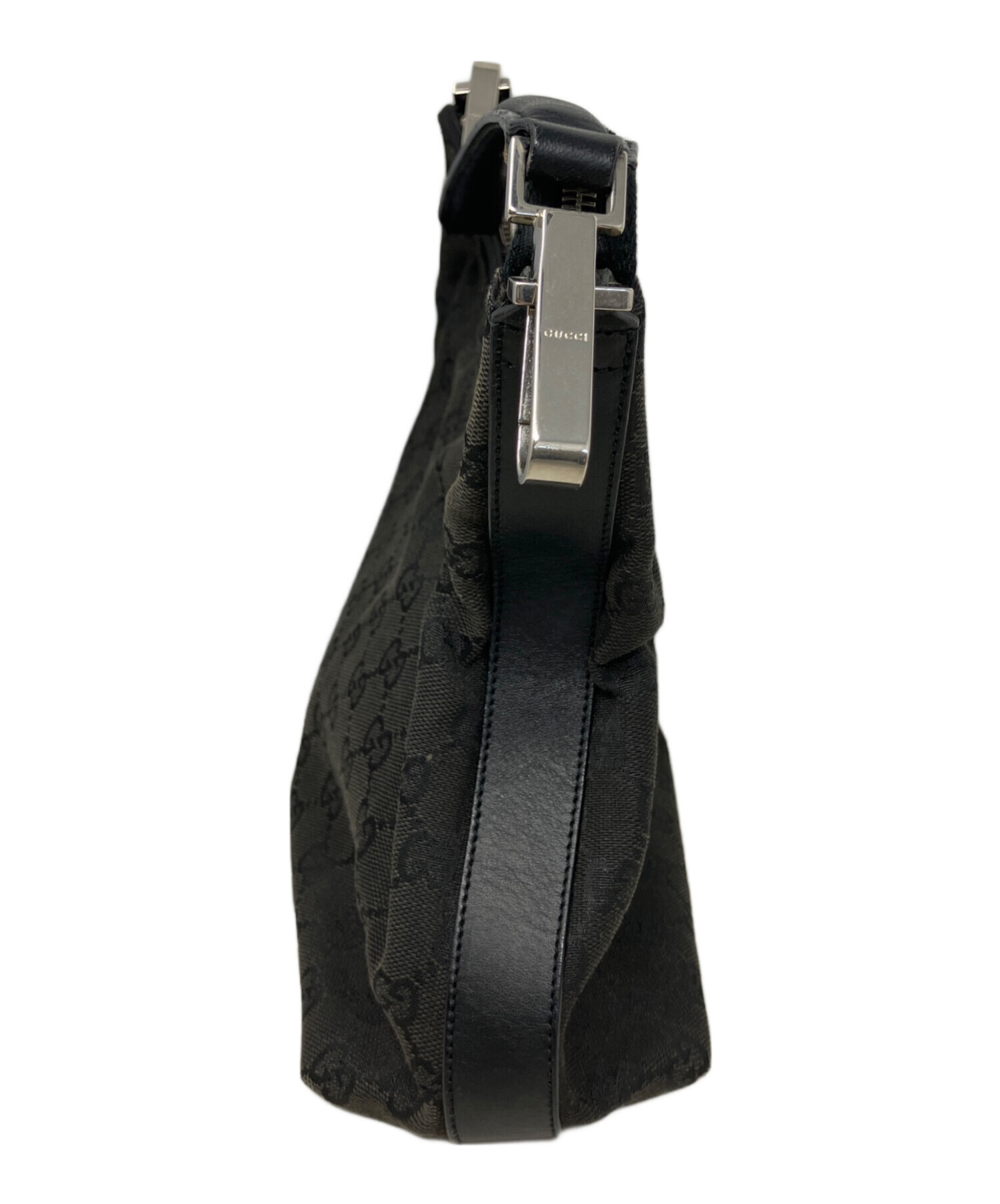 中古・古着通販】GUCCI (グッチ) GUCCI ハンドバッグ ブラック