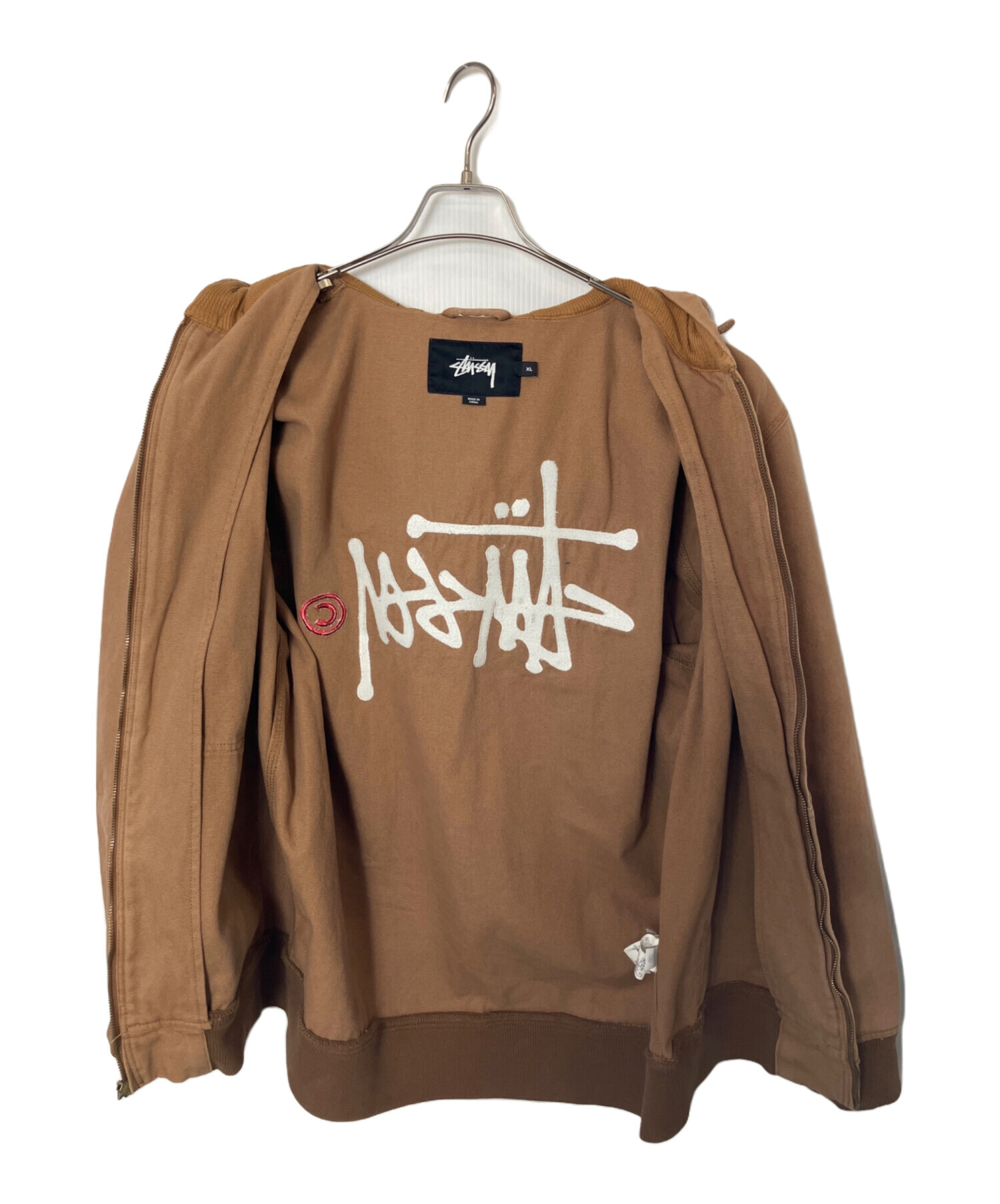 中古・古着通販】stussy (ステューシー) stussy Canvas Worker Zip
