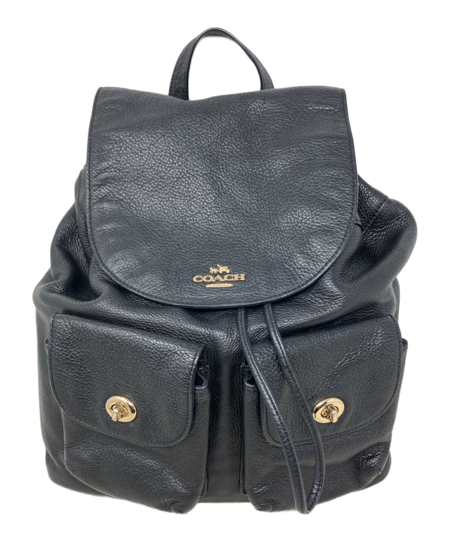 中古・古着通販】COACH (コーチ) COACH リュック ブラック｜ブランド 