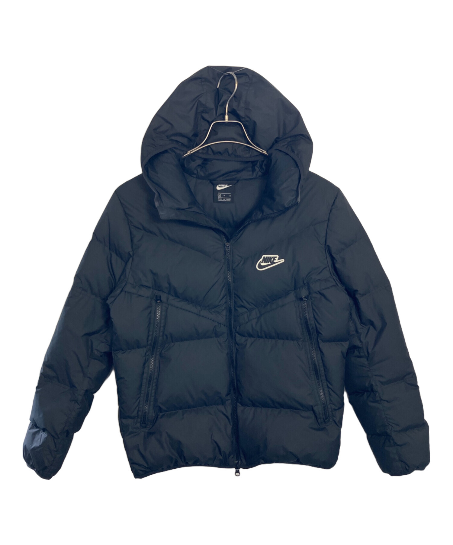 中古・古着通販】NIKE (ナイキ) NIKE ダウンジャケット ブラック