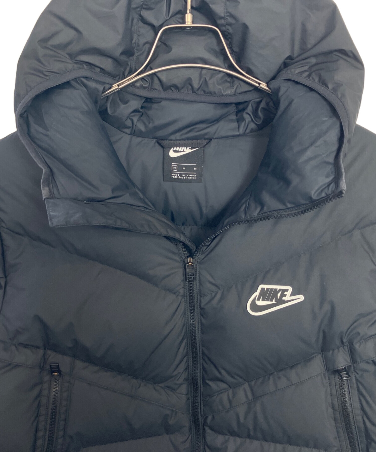 中古・古着通販】NIKE (ナイキ) NIKE ダウンジャケット ブラック
