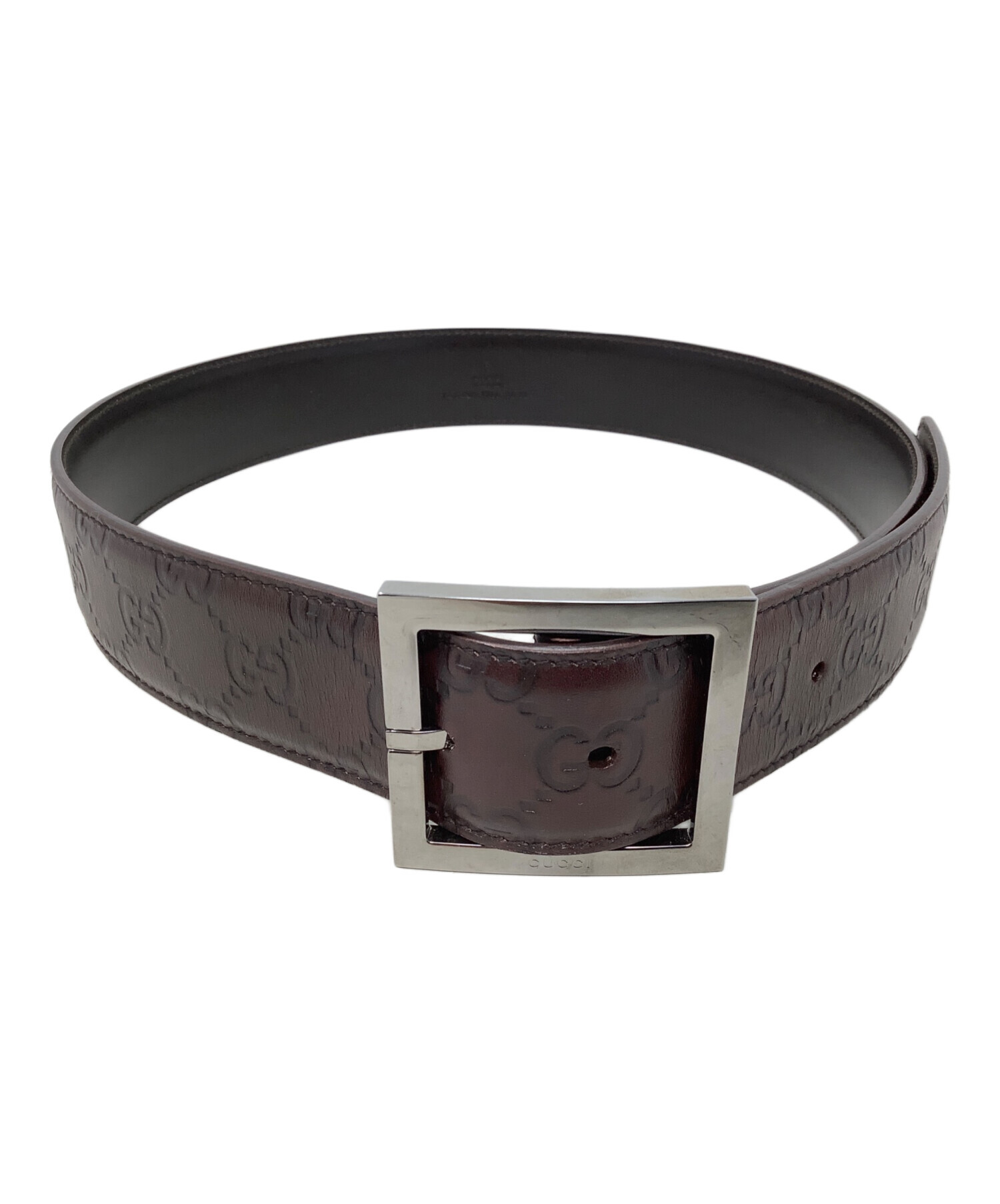 中古・古着通販】GUCCI (グッチ) GUCCI グッチシマ レザーベルト