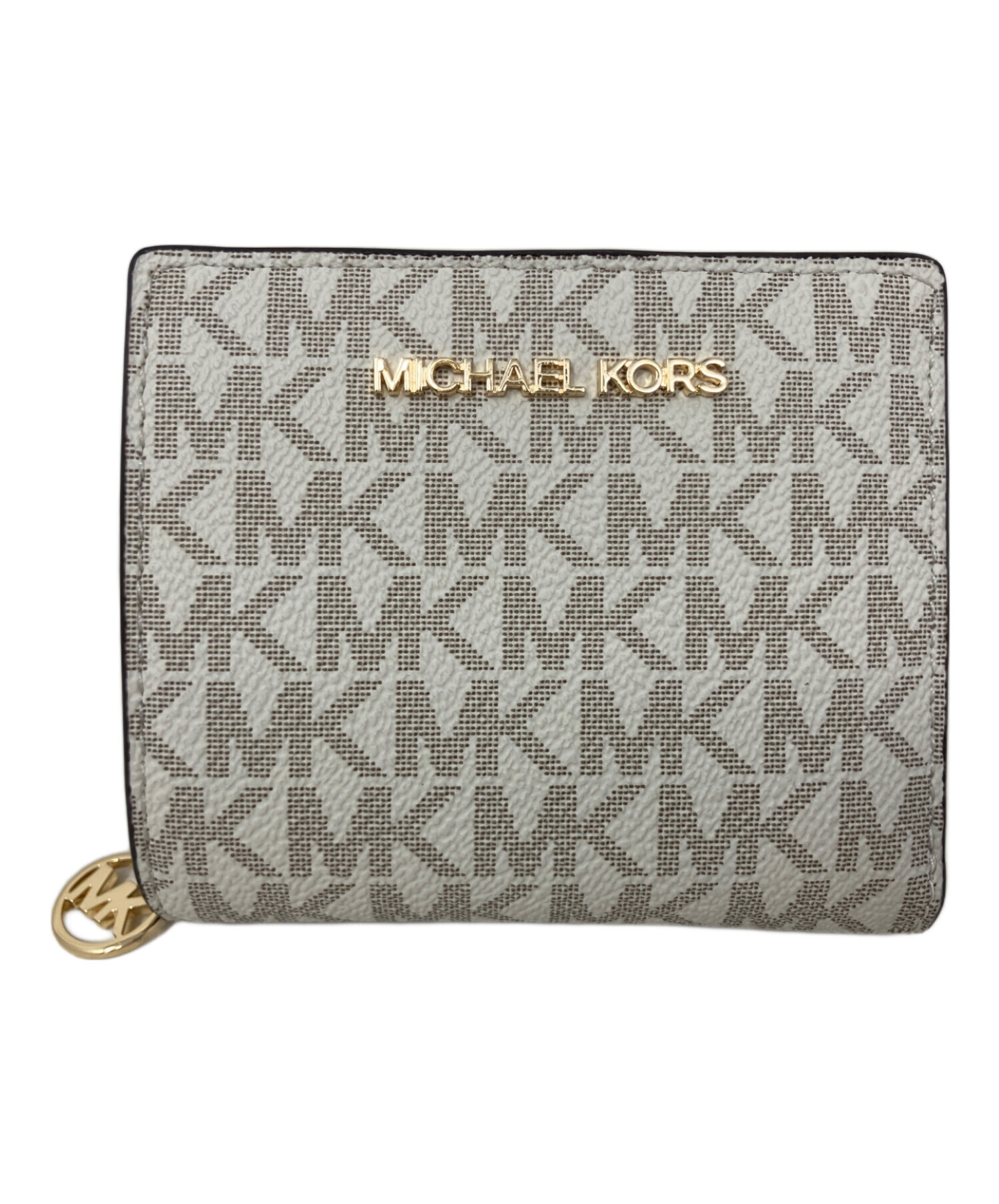 新品 マイケルコース MICHEAL KORS 三つ折り 財布 レッド 【公式通販】