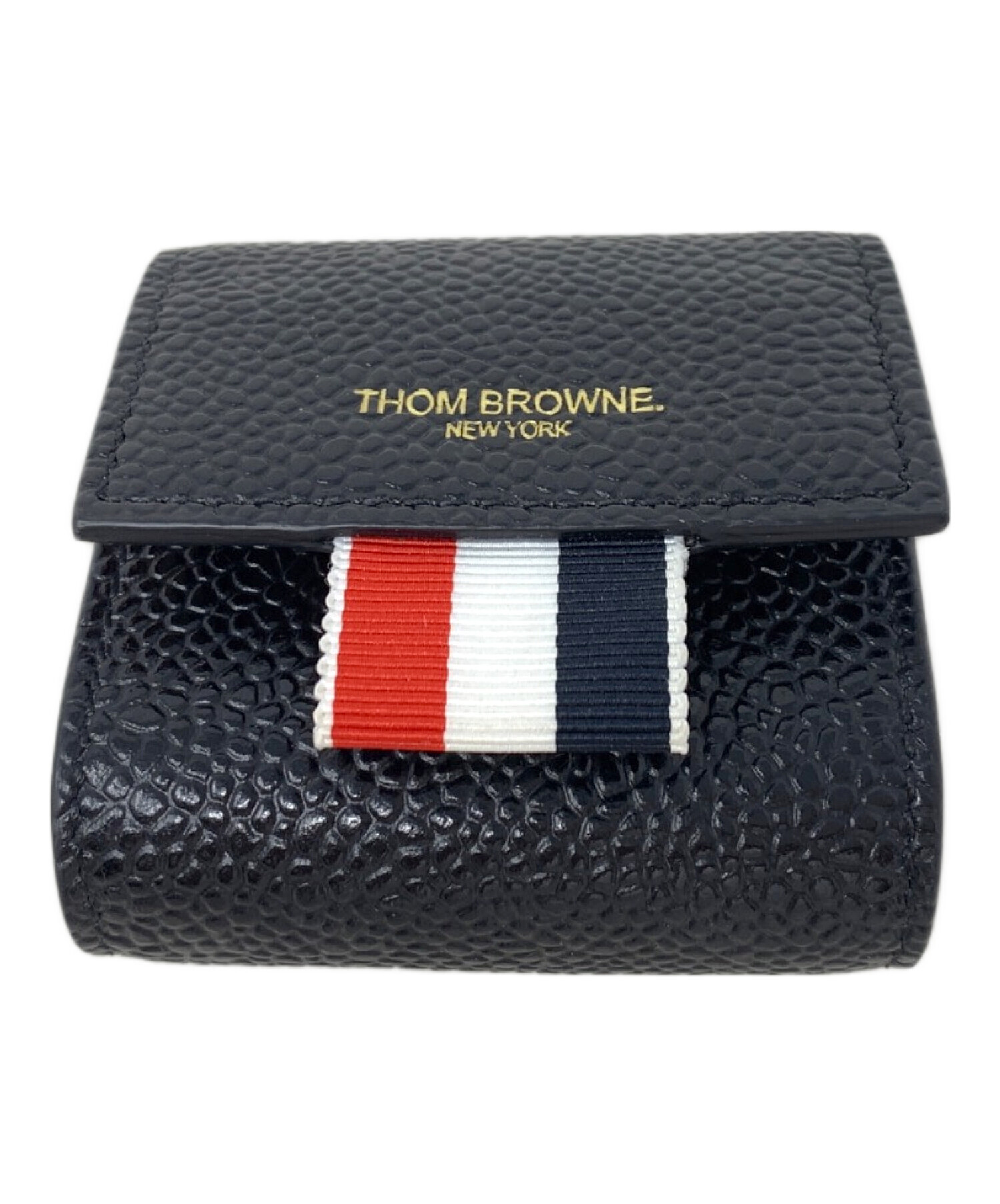 【未使用近✨️】トムブラウン AirPodsケース ケース ブラック 中古・古着通販】Thom Browne (トムブラウン) AirPods Proケース