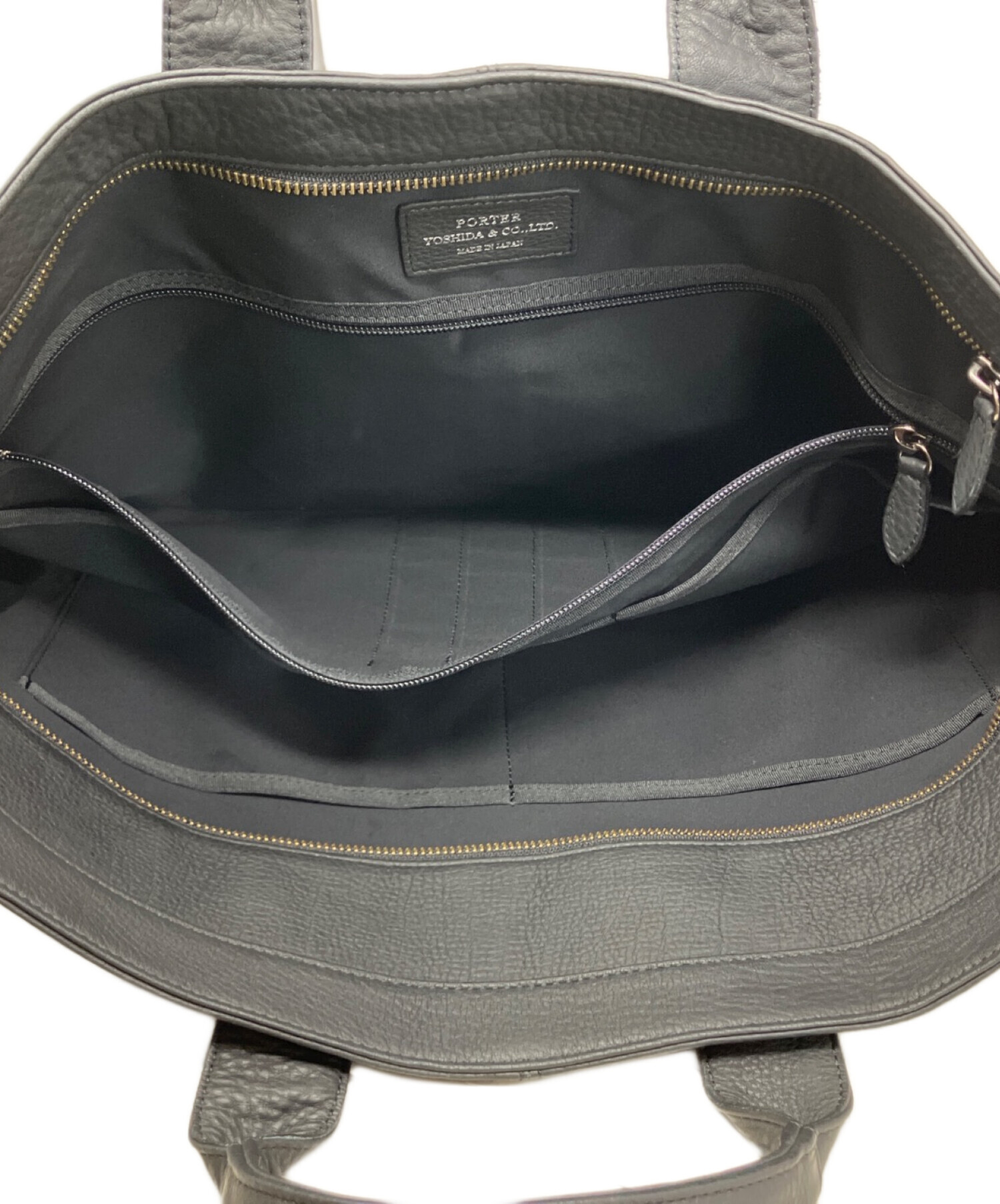 中古・古着通販】PORTER (ポーター) PORTER ブリーフケース ブラック