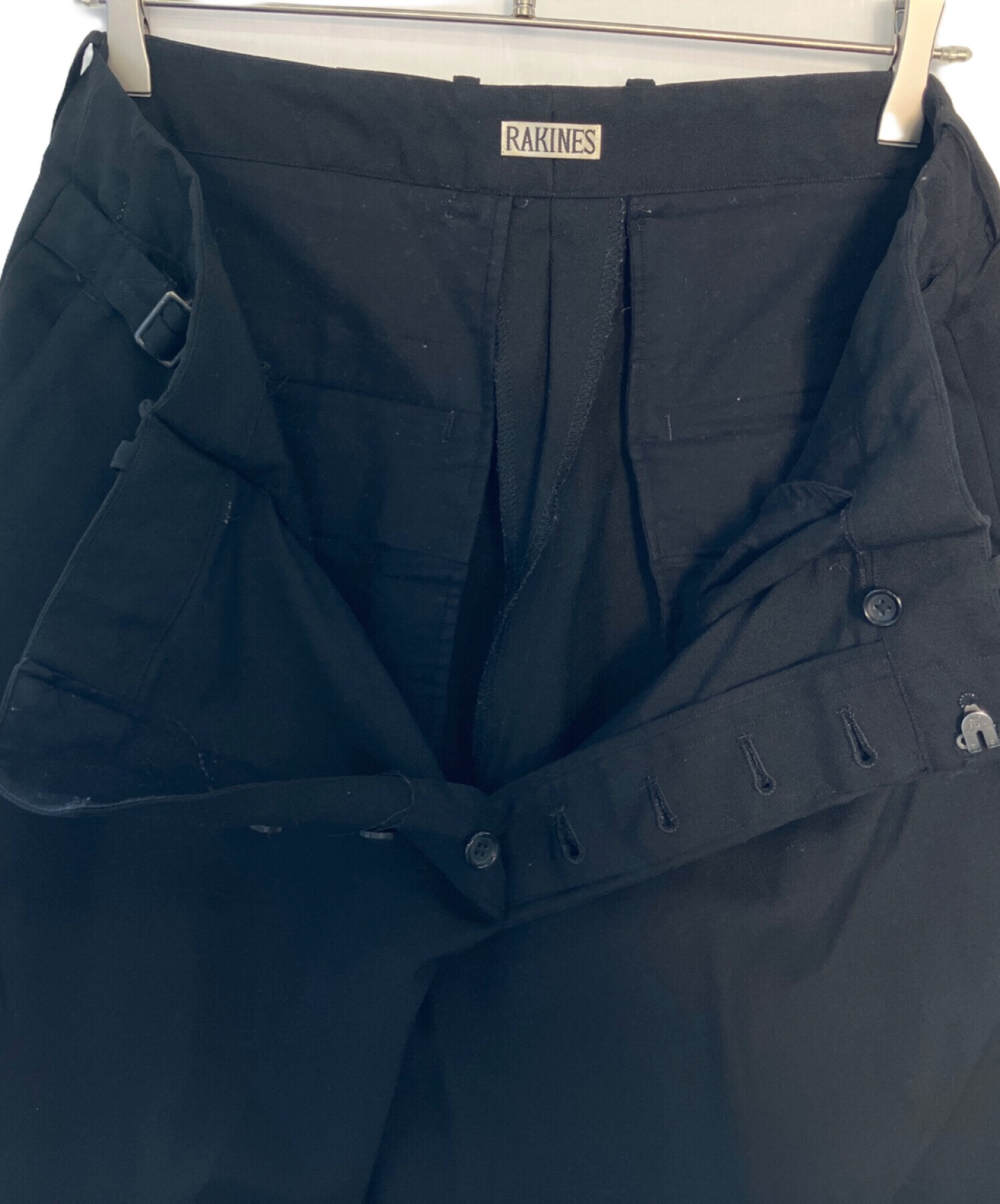 中古・古着通販】RAKINES (ラキネス) RAKINES パンツ ブラック サイズ