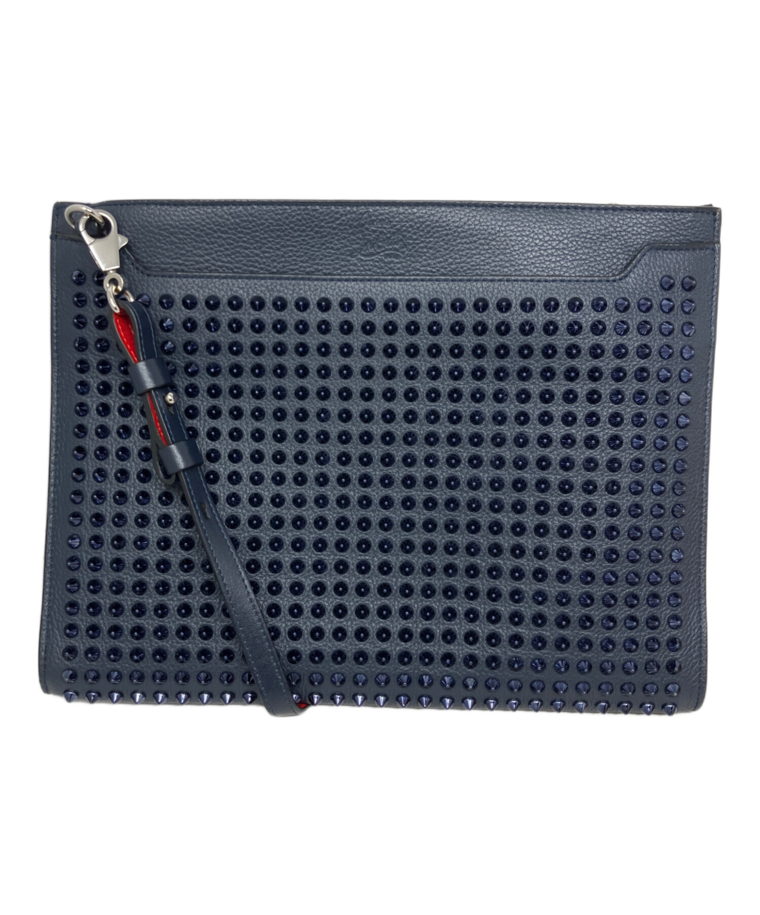 Christian Louboutin ショルダーバッグ  青 【古着】【中古】【送料無料】 Christian Louboutin（クリスチャンルブタン） パサージュ ショルダー