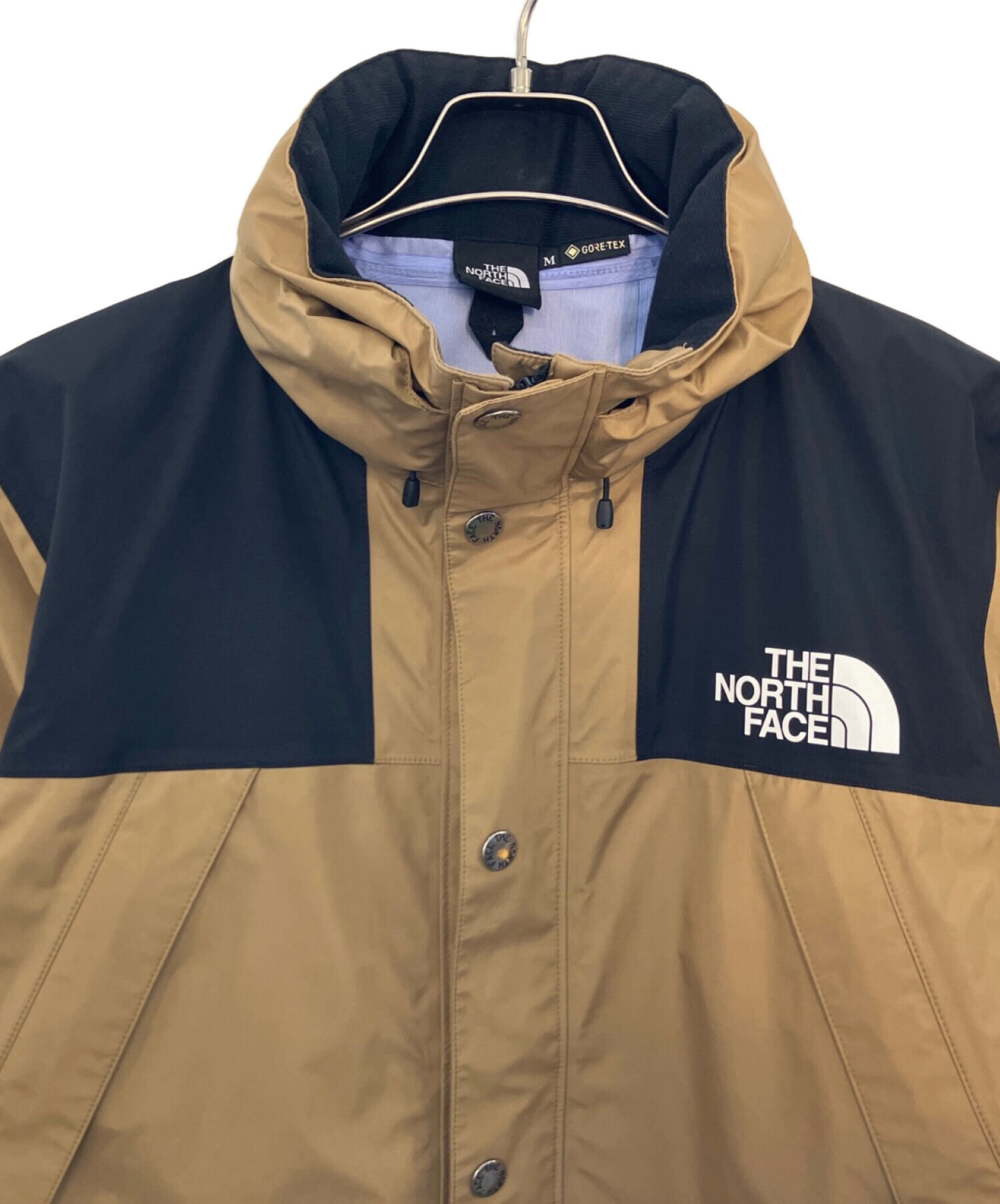 【美品】THE NORTH FACE フード付きジャケット ベージュ/黒 中古・古着通販】THE NORTH FACE (ザ ノース フェイス) KTケルプタン