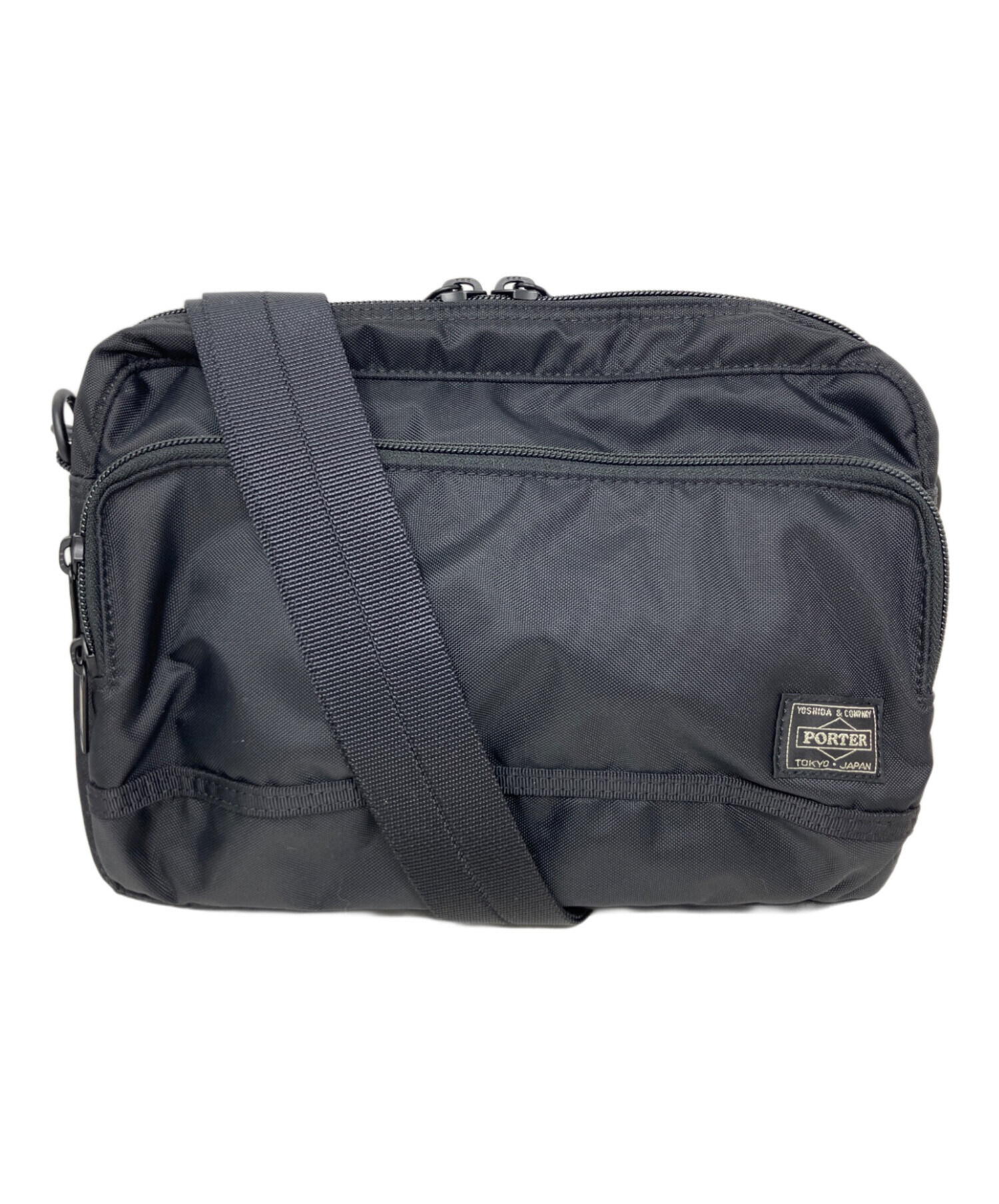 中古・古着通販】PORTER (ポーター) PORTER ショルダーバッグ ブラック