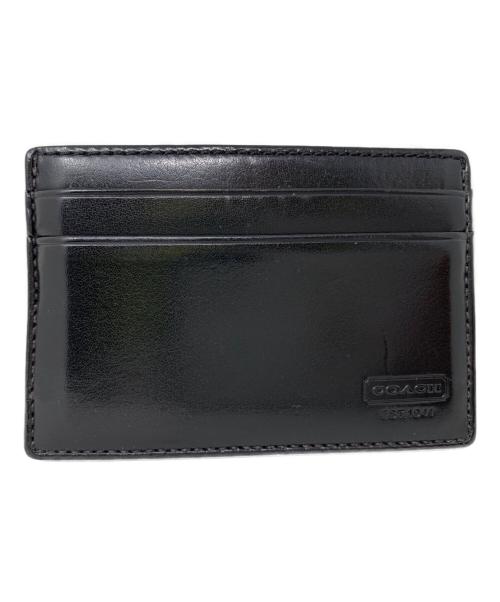 未使用品★COACH★ レザーケース 中古・古着通販】COACH (コーチ) COACH カードケース ブラック