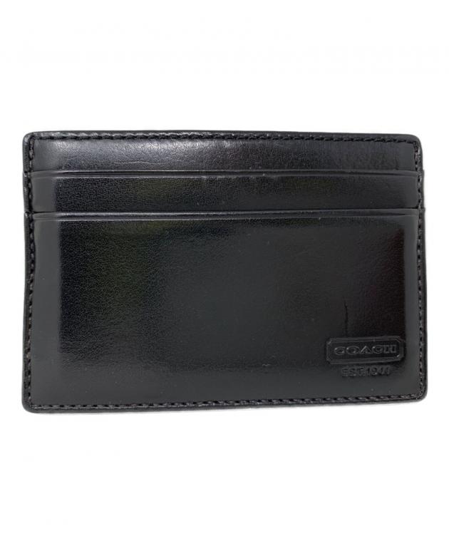 中古・古着通販】COACH (コーチ) COACH カードケース ブラック