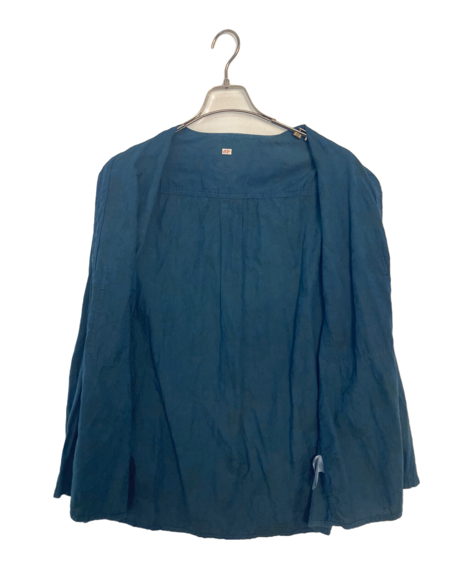 OUTIL ウティ ブラウス XS 黄 【古着】【中古】【送料無料】 OUTIL / ウティ | 2024SS | TRICOT AAST バスクシャツ | 0 | ホワイト