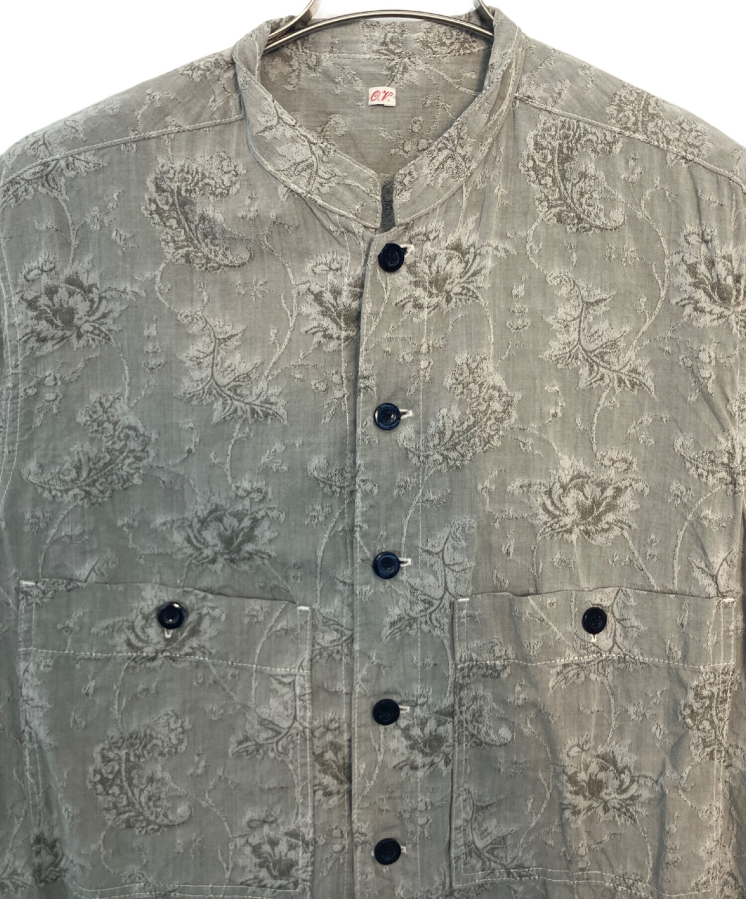 OUTIL ウティ カジュアルシャツ XL グレー 【古着】【中古】【送料無料】 中古・古着通販】OUTIL (ウティ) OUTIL 長袖シャツ グレー サイズ:2