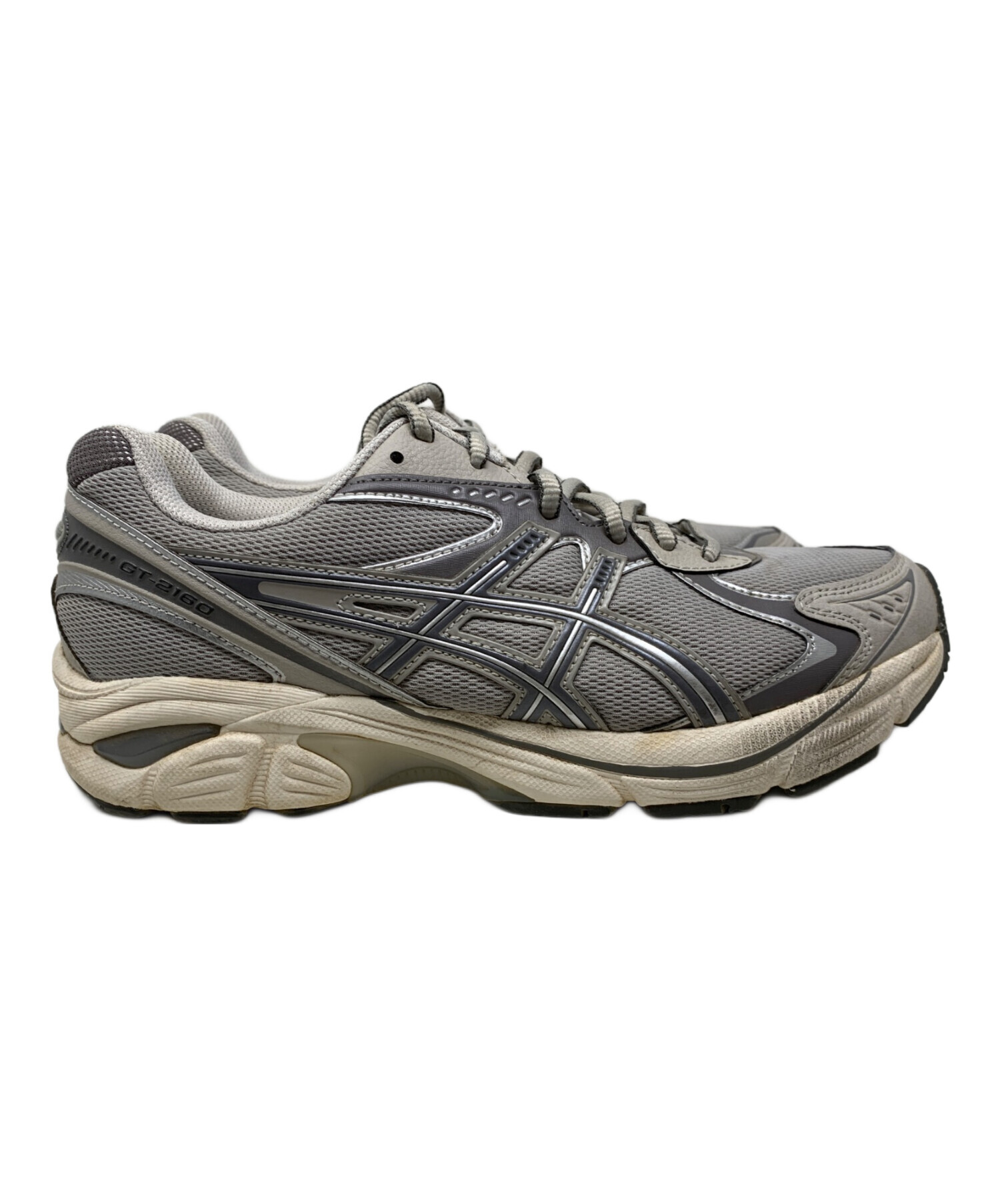 中古・古着通販】asics (アシックス) asics スニーカー グレー サイズ